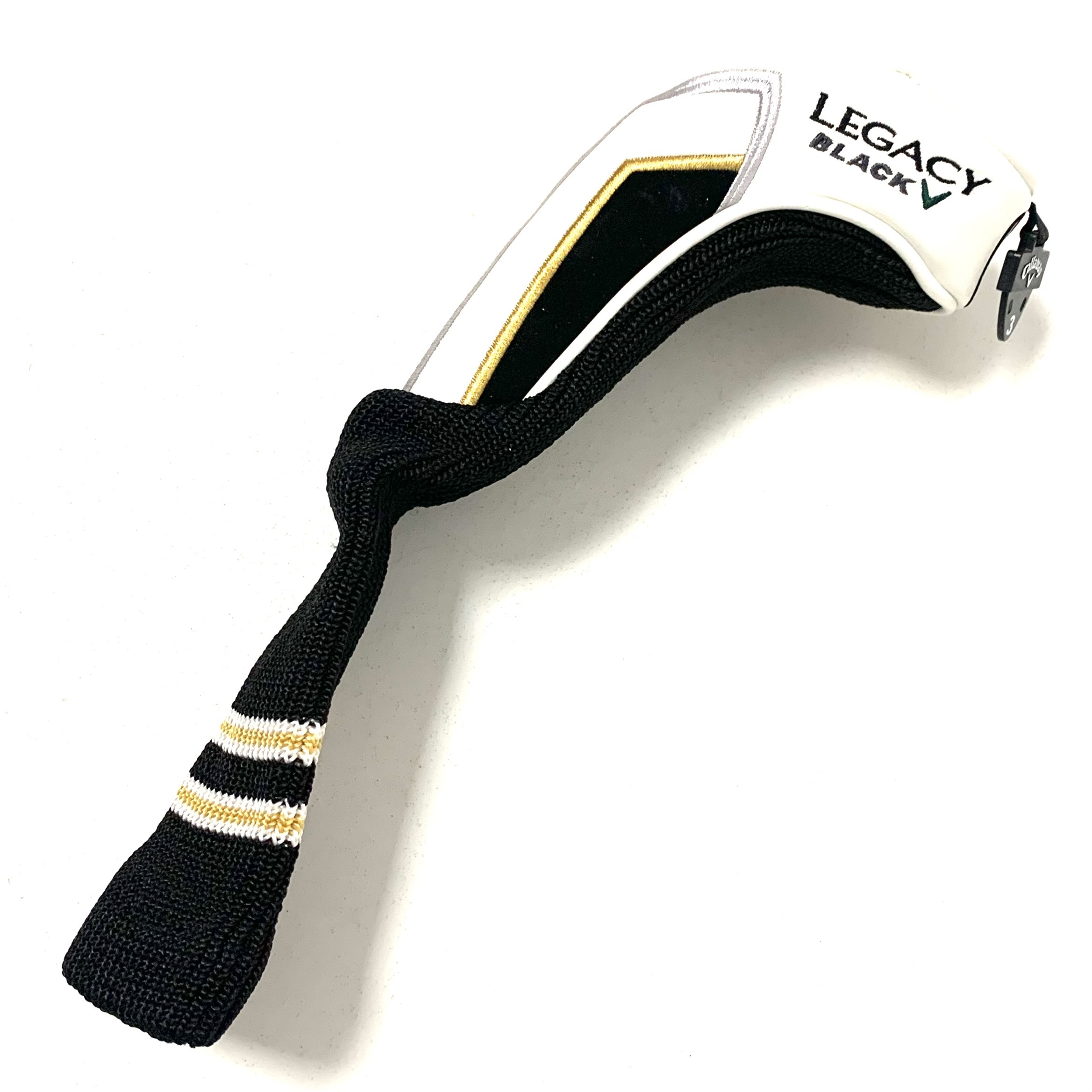 Callaway Legacy Black V #3 Hybrid Head Cover - White and Black - Image 3