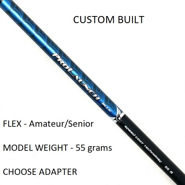 Grafalloy ProLaunch Blue 55 Amateur/Senior Flex Driver or Fairway - Custom Built