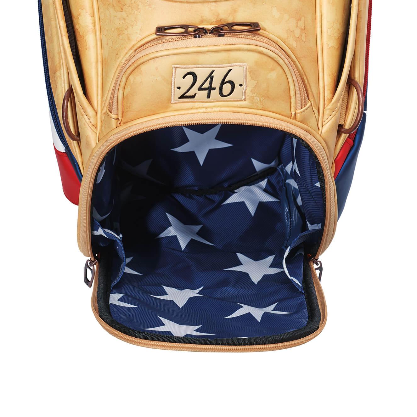 TaylorMade Summer Commemorative USA Tour Staff Bag - Image 4