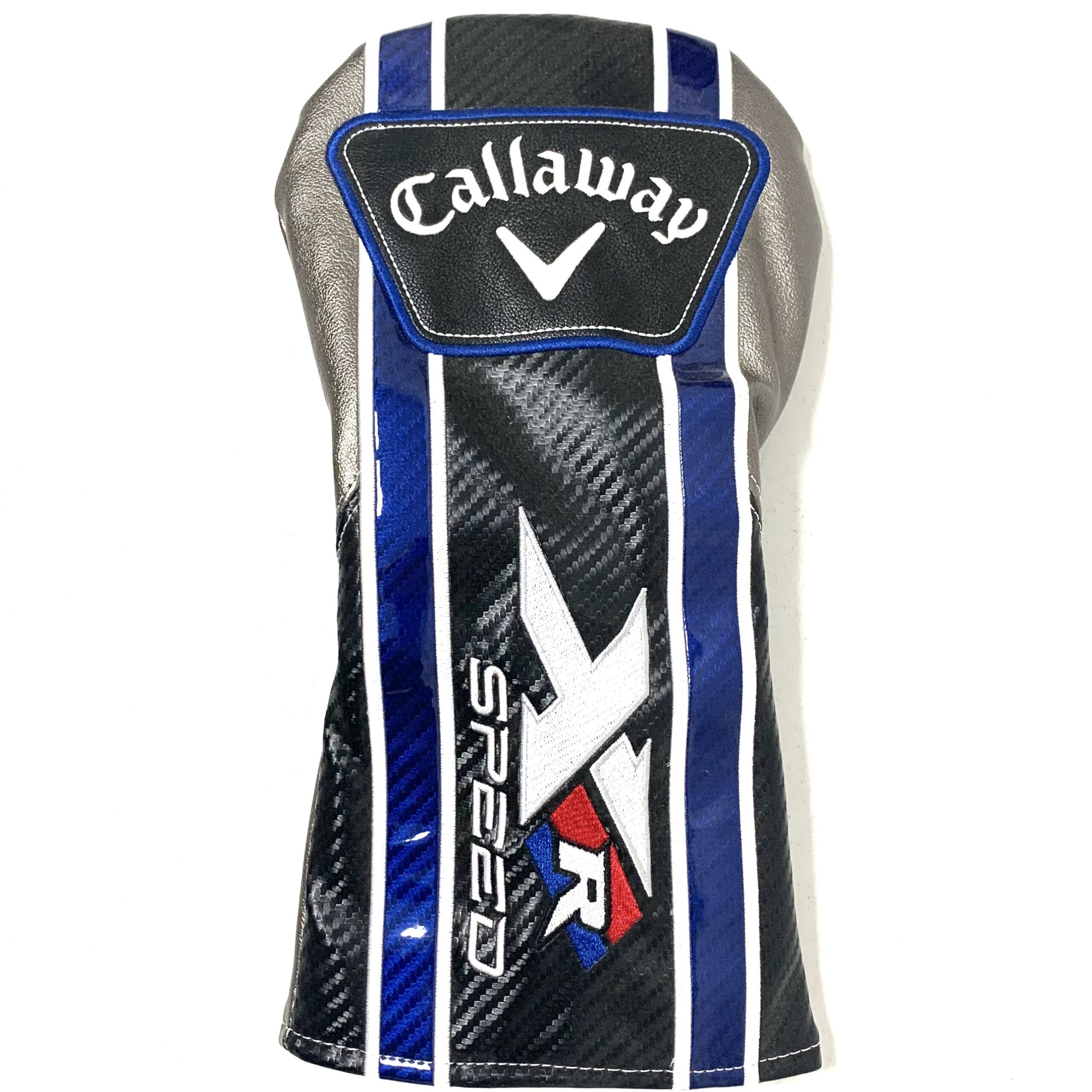 Callaway XR Speed Driver Head Cover - Black, Grey and Blue