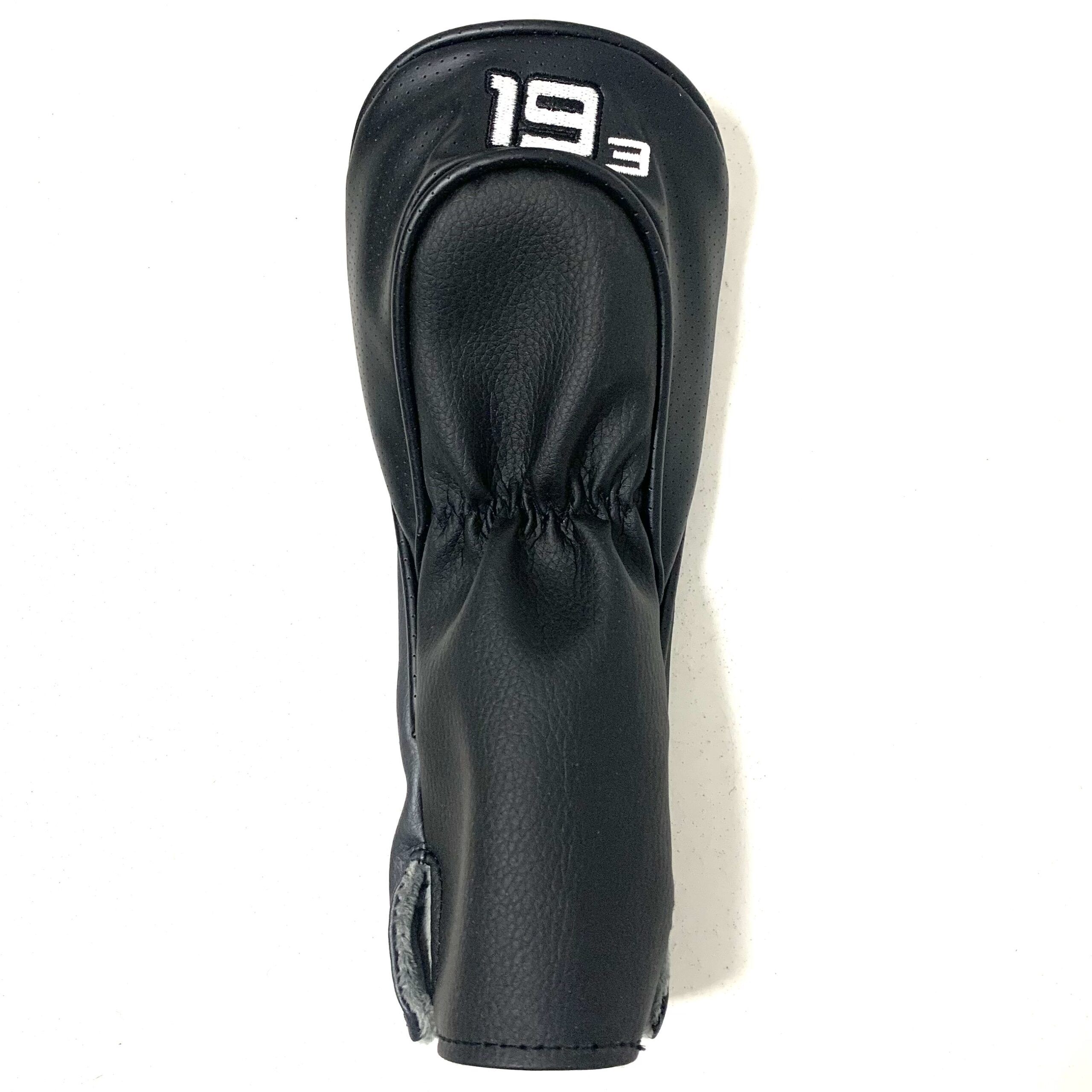 Mizuno CLK 19° #3 Hybrid Head Cover - Black, Grey and White - Image 4