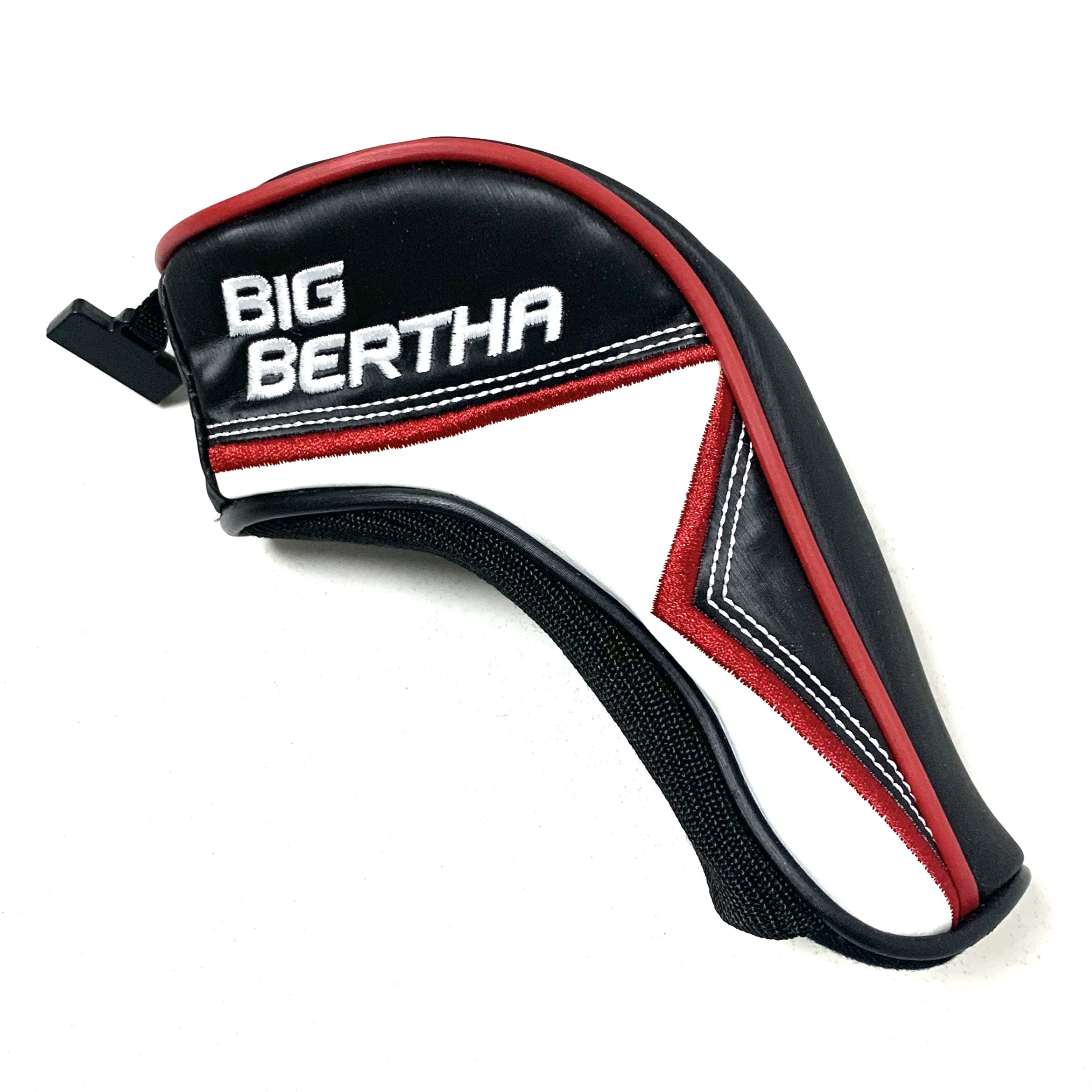 Callaway Big Bertha Hybrid Head Cover - Black, White and Red - Image 3