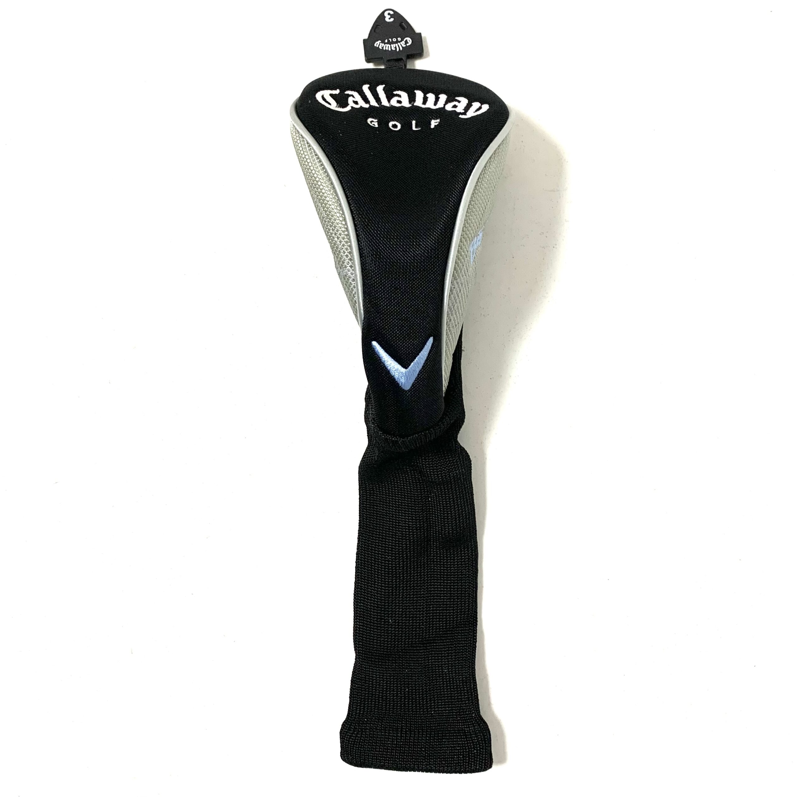 Callaway Golf Big Bertha Hybrid Head Cover - Black, Grey and Blue