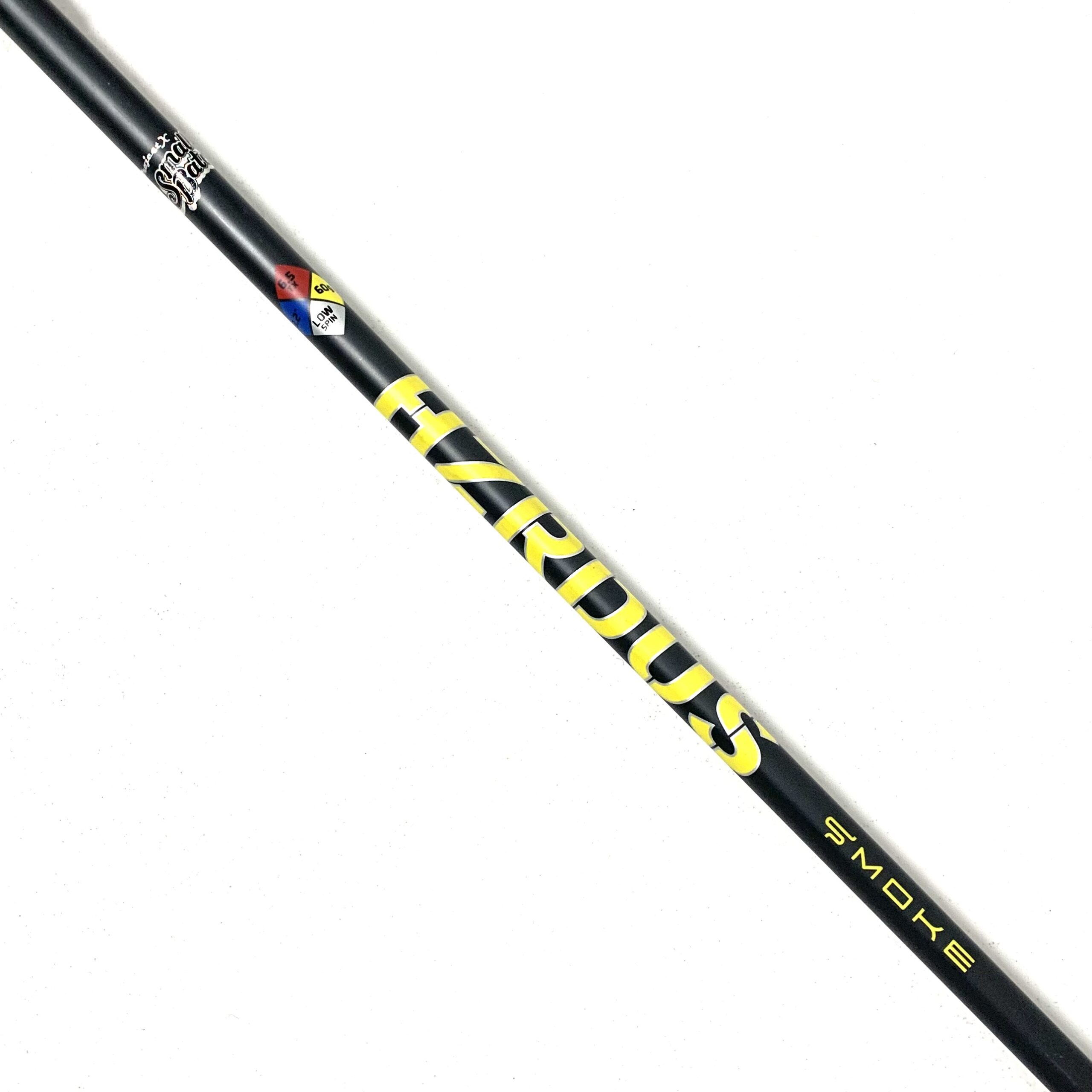 HZRDUS Smoke Yellow Small Batch 60 TX-Stiff Flex Driver Shaft - Titleist Adapter