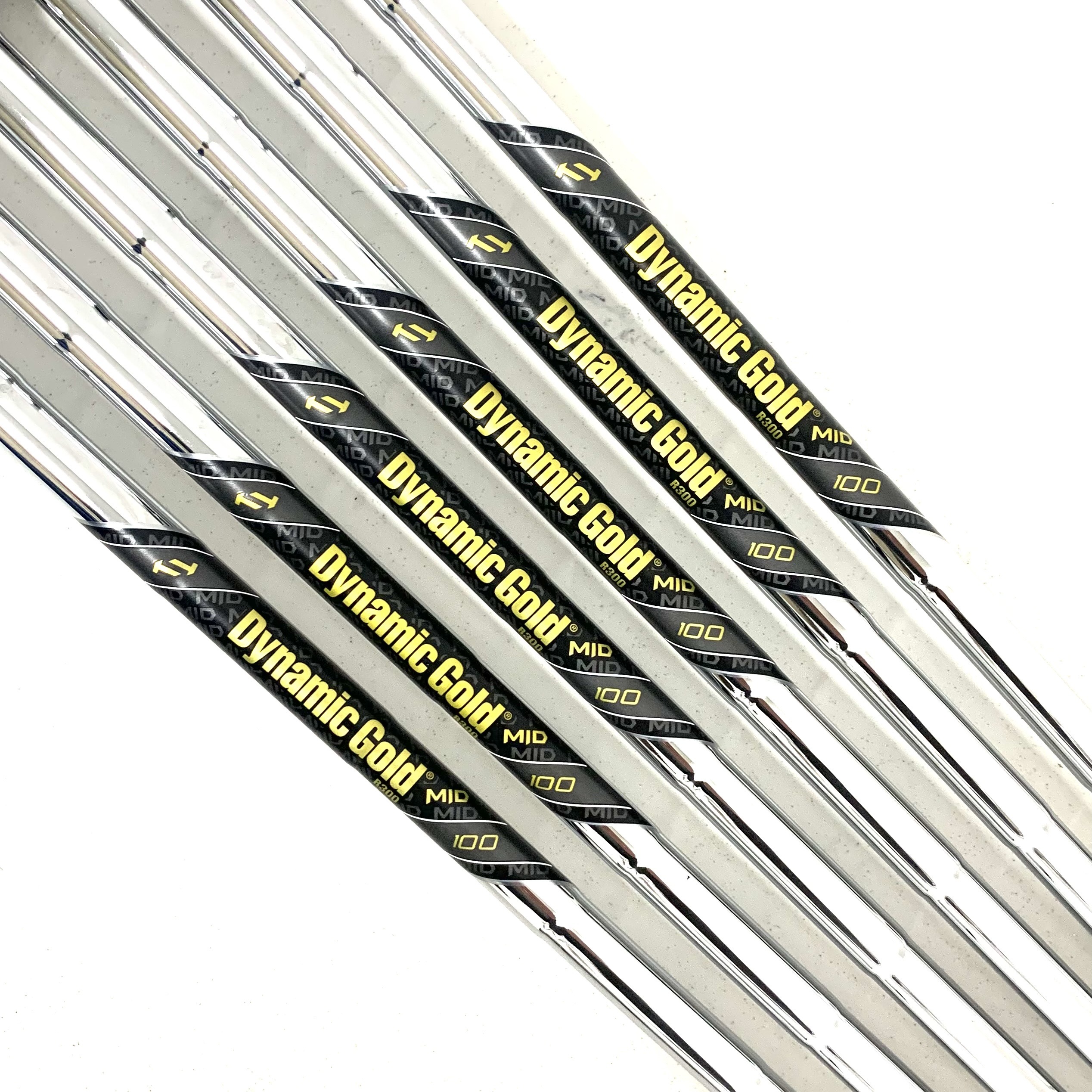 Dynamic Gold MID 100 R300 Regular Flex Shaft Set 5-PW (6 Shafts)