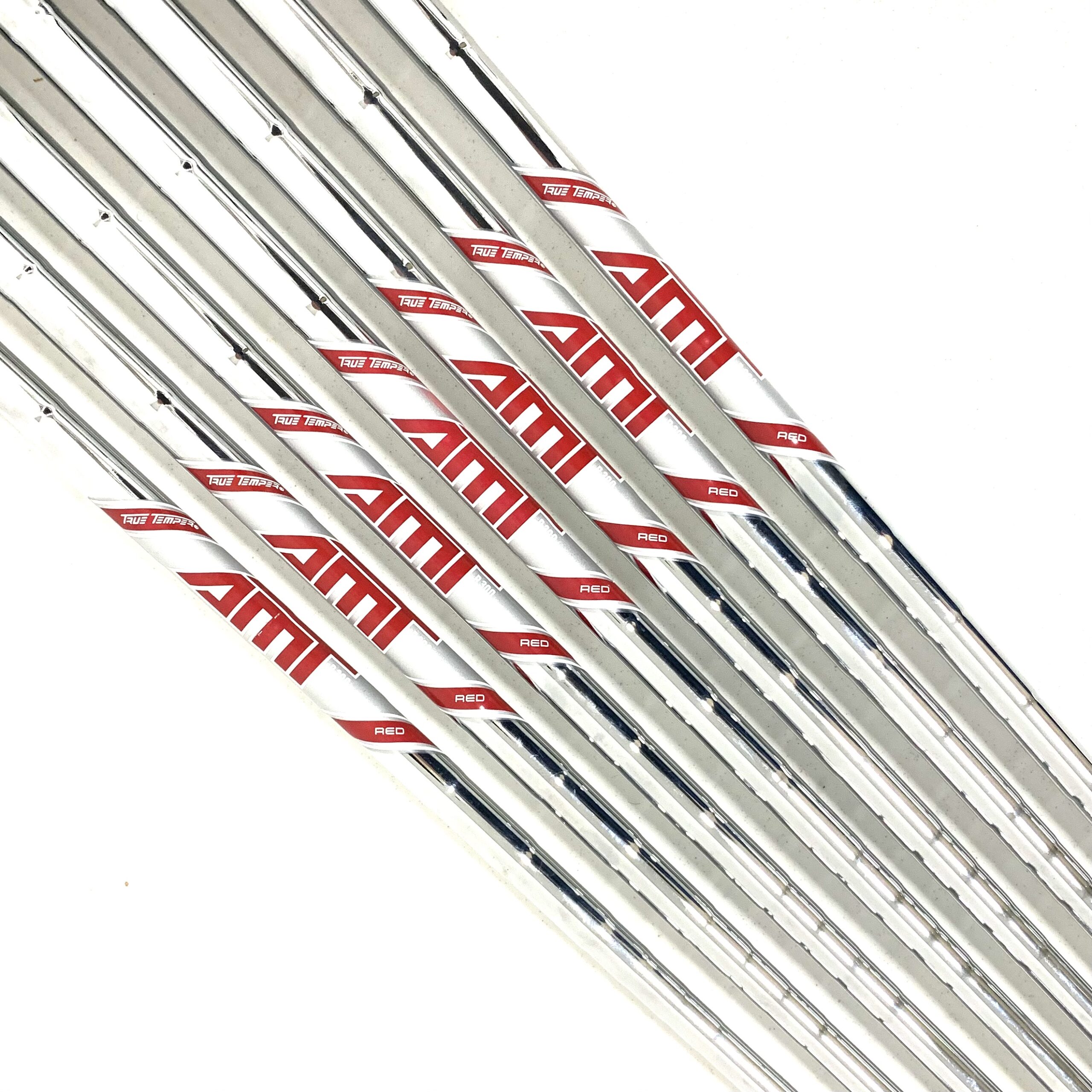 True Temper AMT Red R300 Regular Flex Shaft Set 4-PW (7 Shafts)