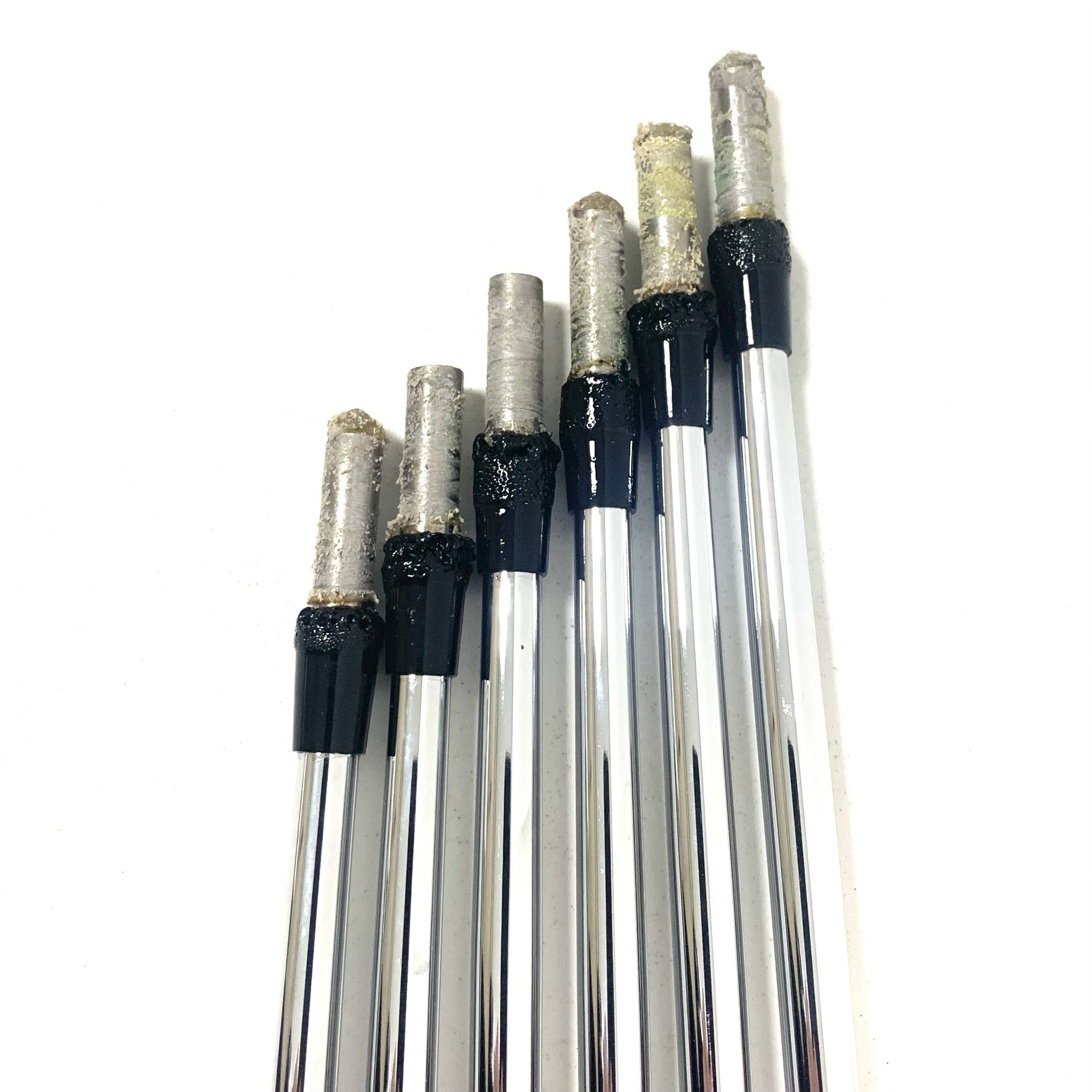 True Temper Dynamic Gold 105 S300 Stiff Flex #5-P/W Iron Set (Set of 6)- Pulled - Image 3