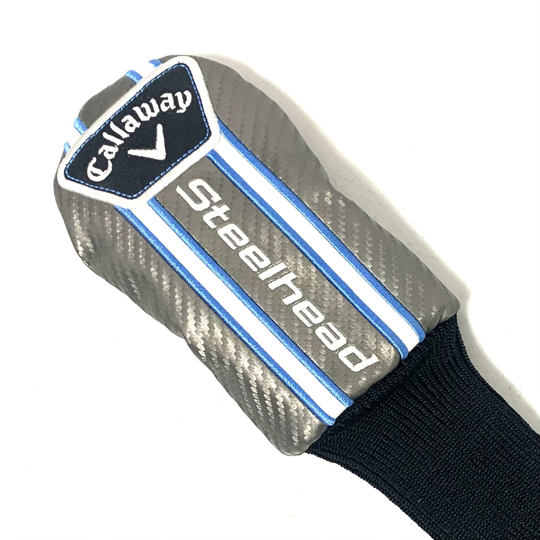 Callaway Steelhead Hybrid Headcover - Silver, Black, Blue and White