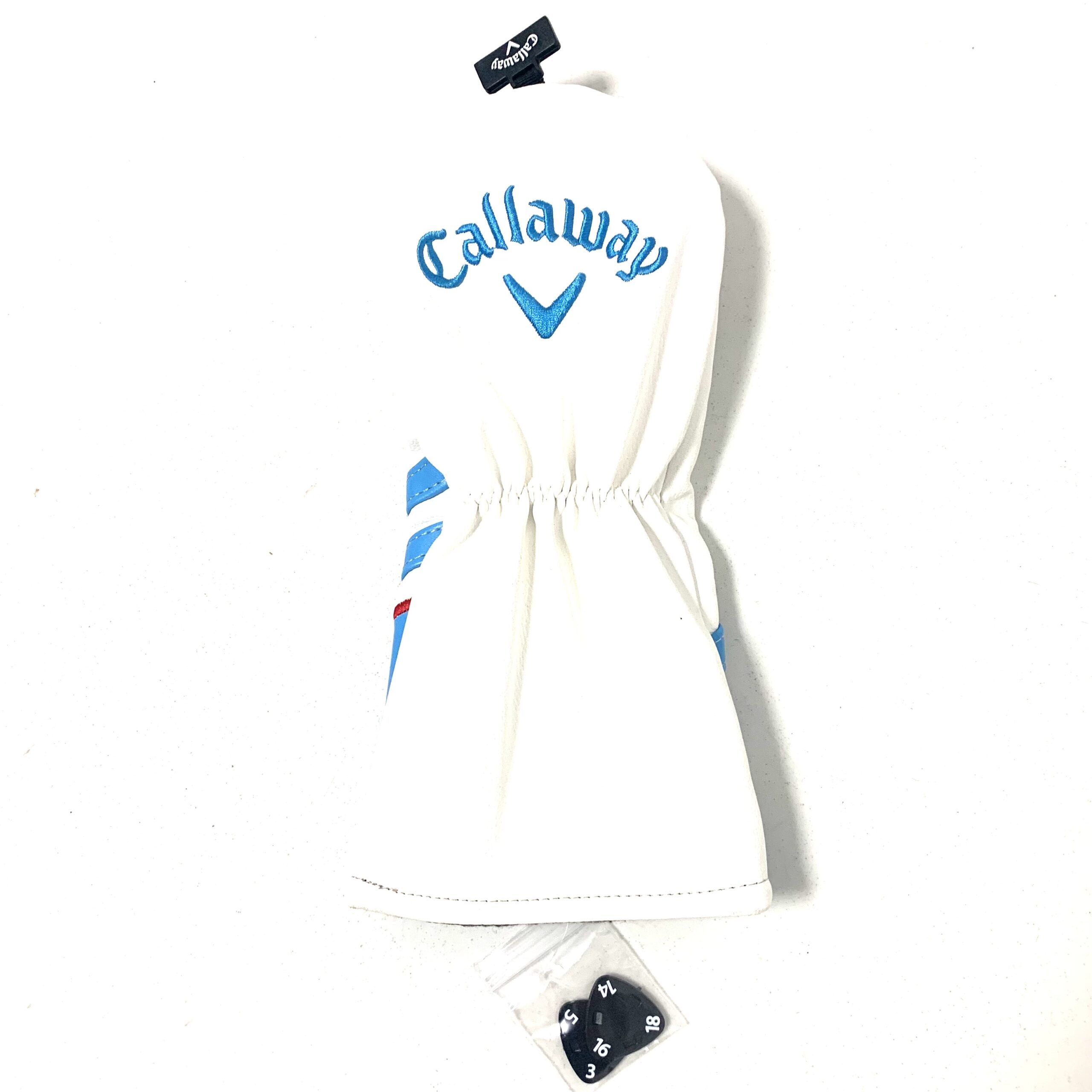 Callaway XR Fairway Wood Head Cover - Blue and White - Image 2