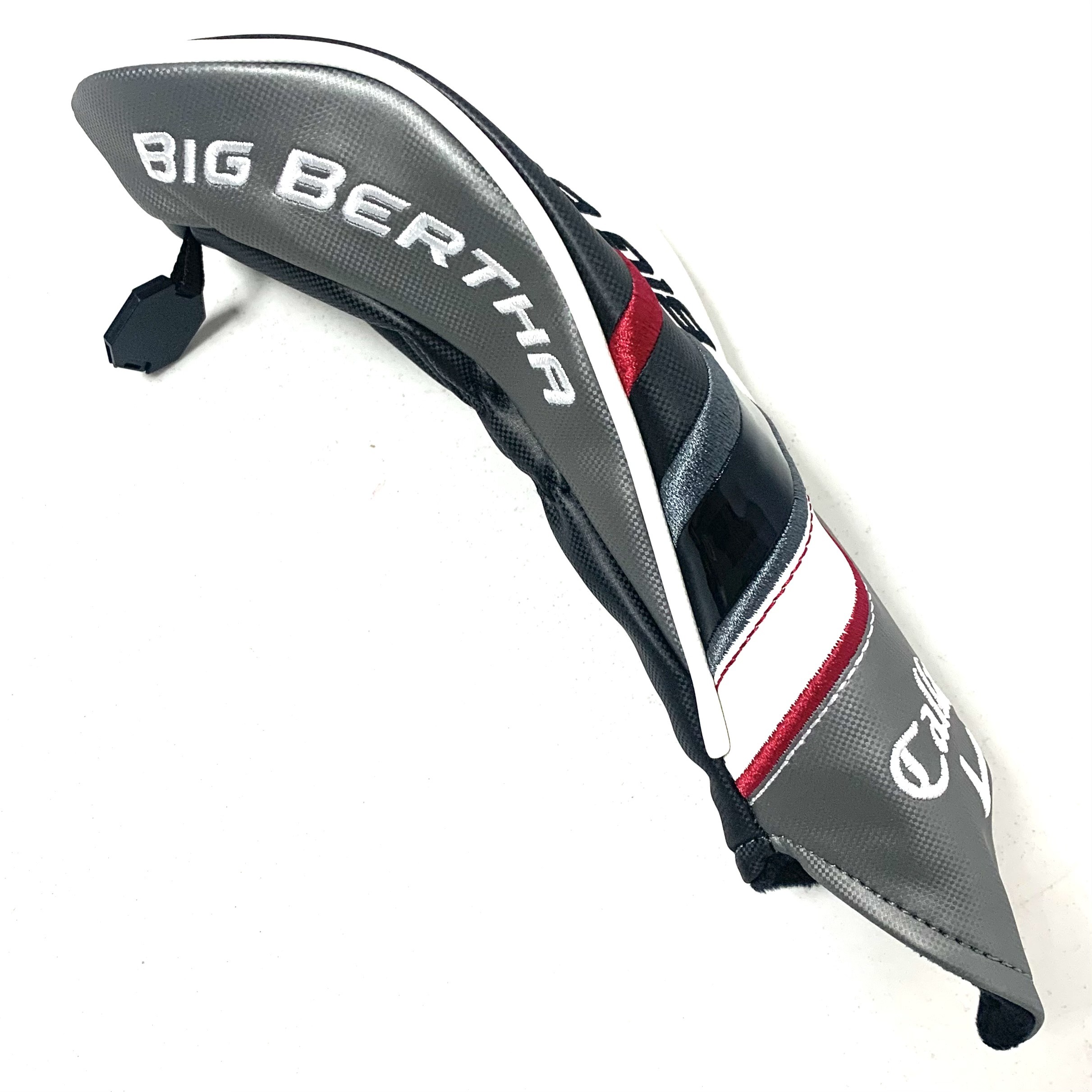 Callaway Big Bertha 2023 Fairway Head Cover - Grey, Black, White and Red - Image 2