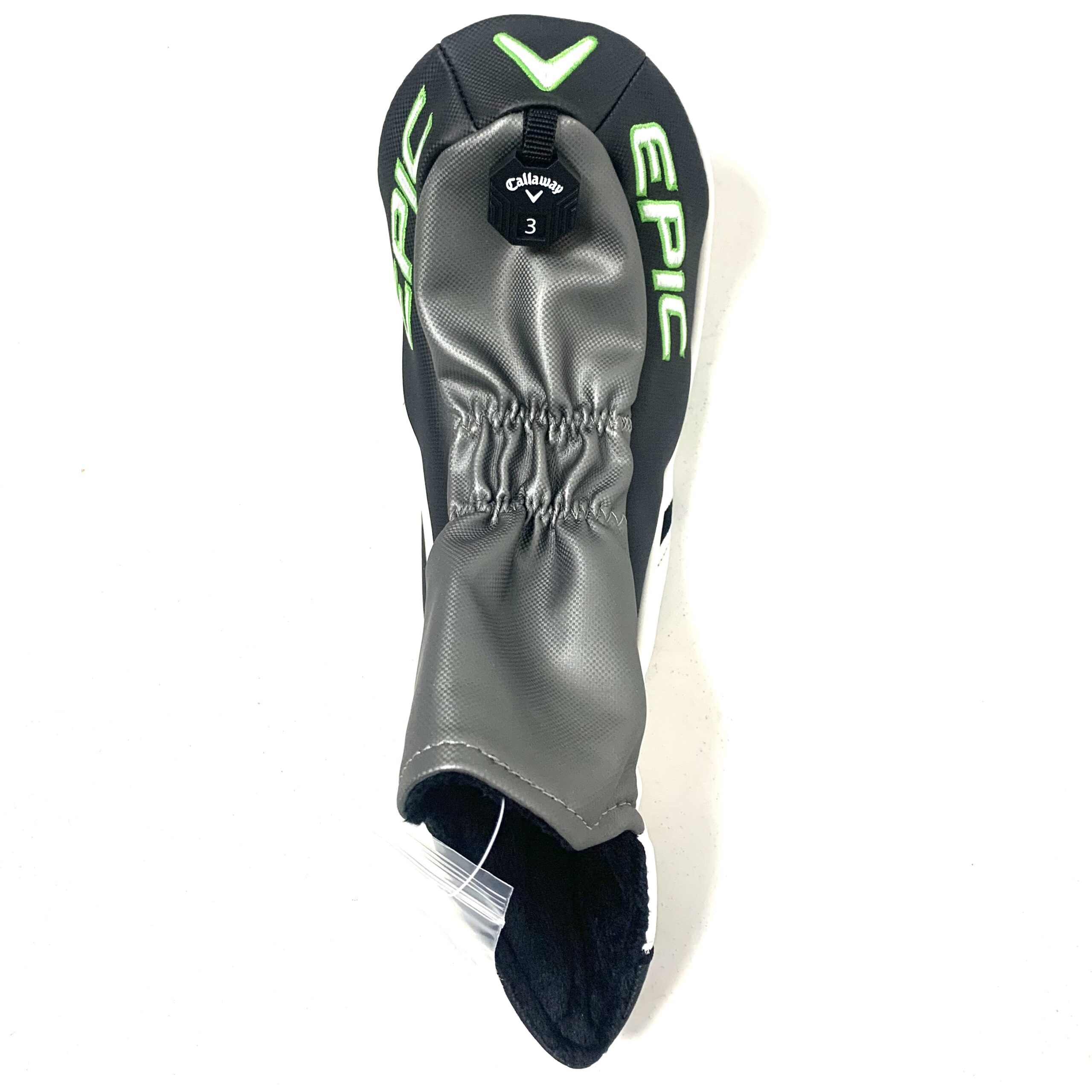 Callaway Epic Fairway Head Cover - Black, White, Grey and Green - Image 2