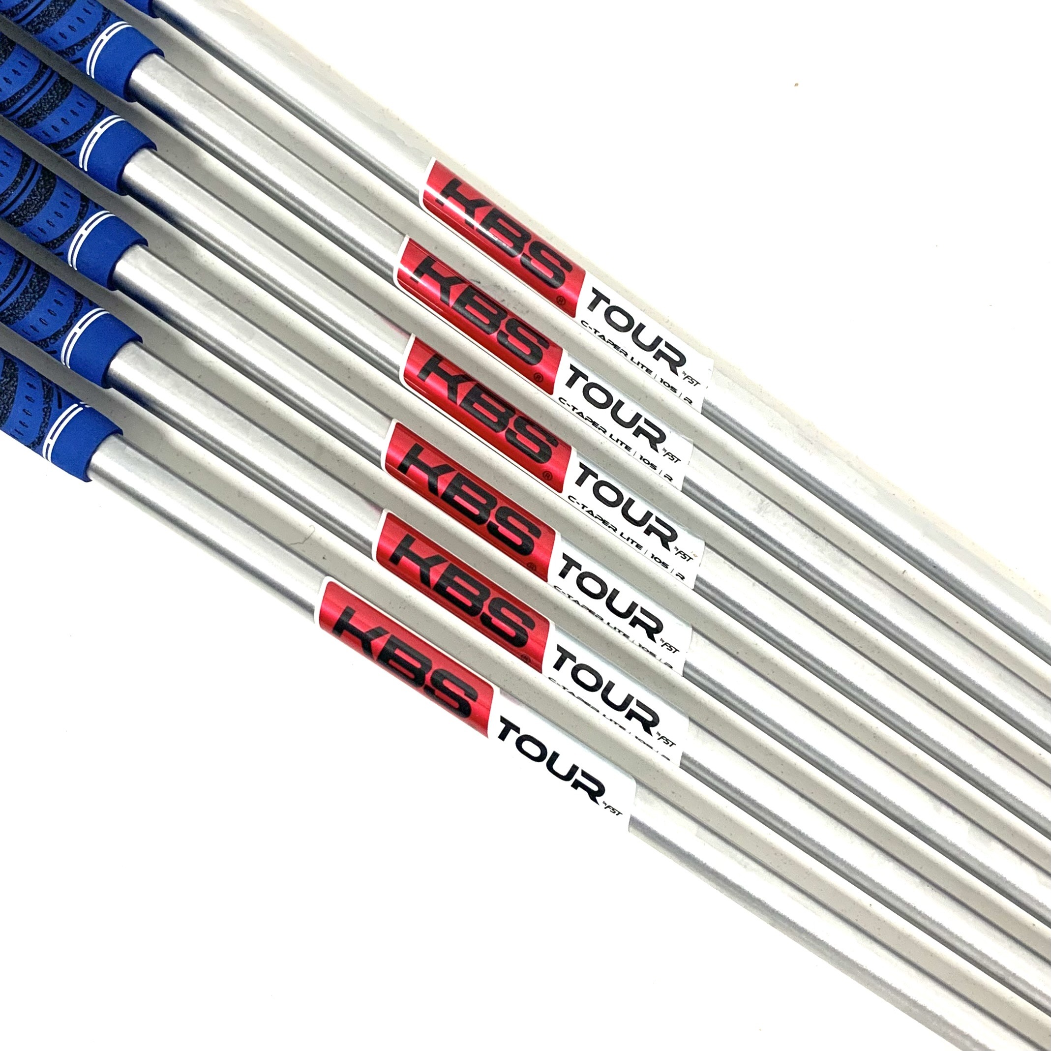 KBS Tour C-Taper Lite 105 Regular Flex #5-P/W Iron Set (Set of 6)- Pulled - Image 4