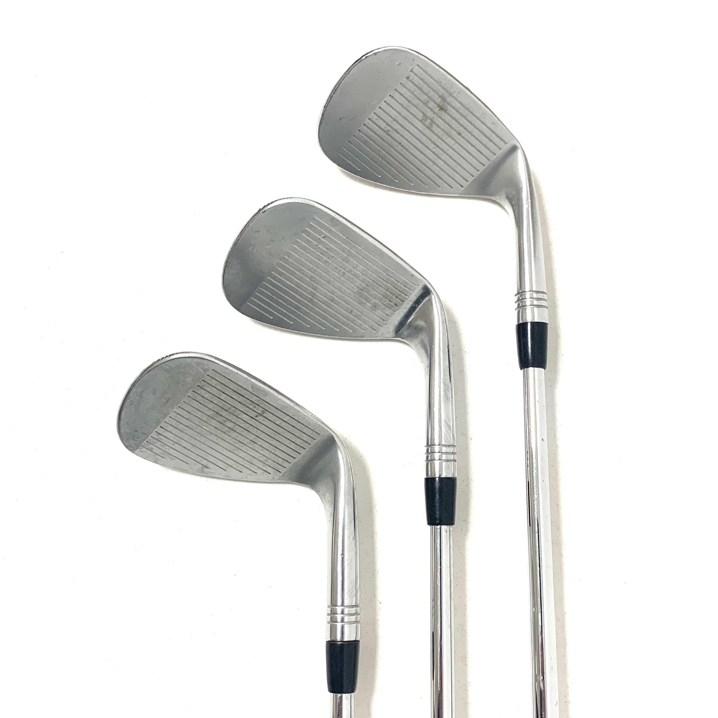 TaylorMade Milled Grind 50°/ 54°/ 58° L/H Wedge Set - KBS Tour Stiff Flex Shaft - Image 2