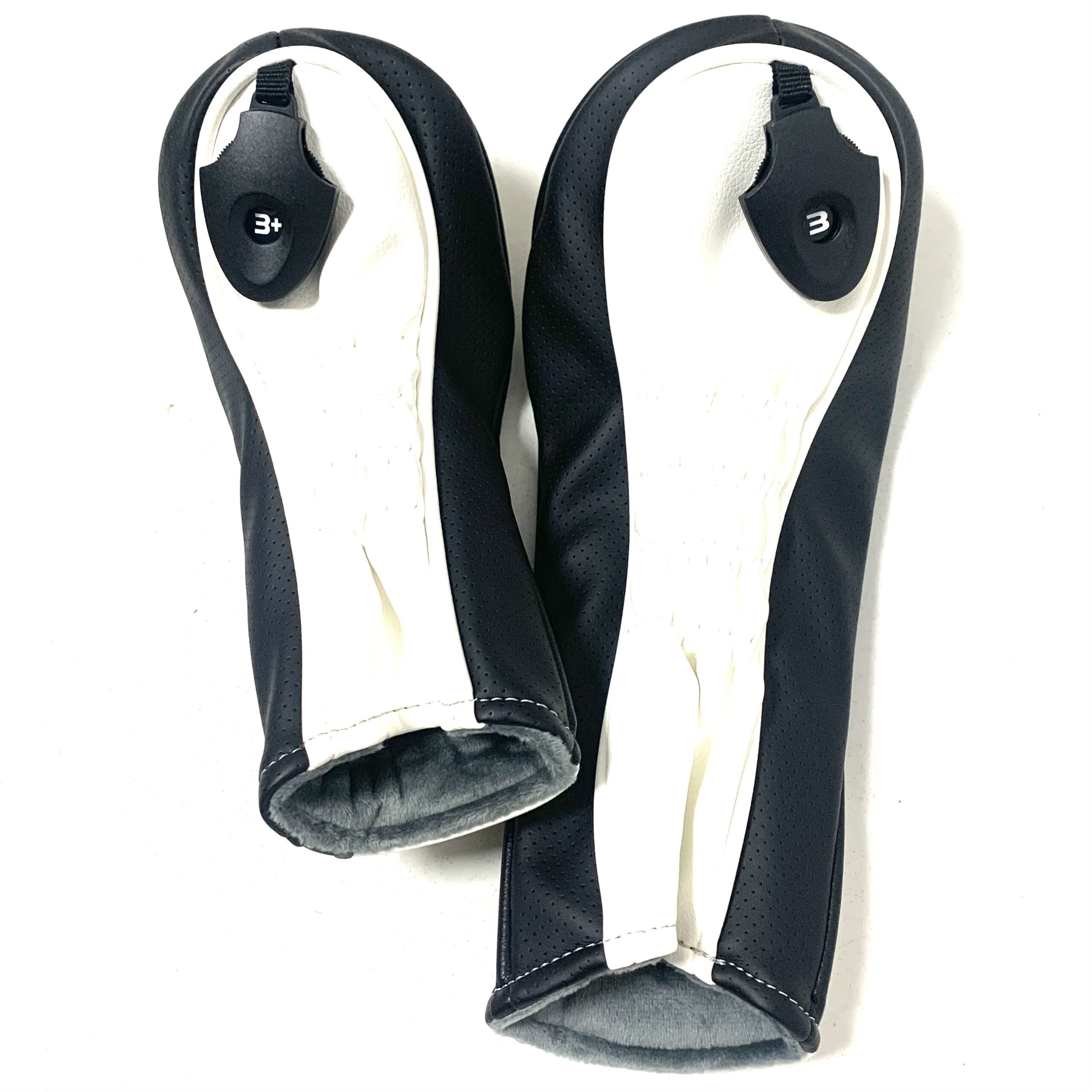 Cleveland Halo XL Hybrid or Fairway Headcover - Black, White & Silver - Image 2