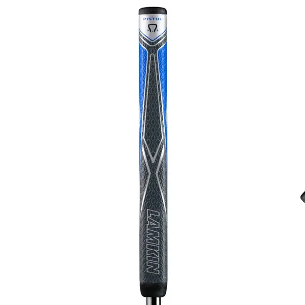 Lamkin Sink Fit Pistol Putter Grip - Blue, Grey and Silver - Image 2