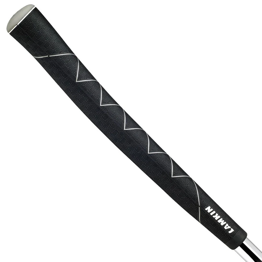 Lamkin Sink Fit Skinny Pistol Putter Grip - Black and Grey - Image 2