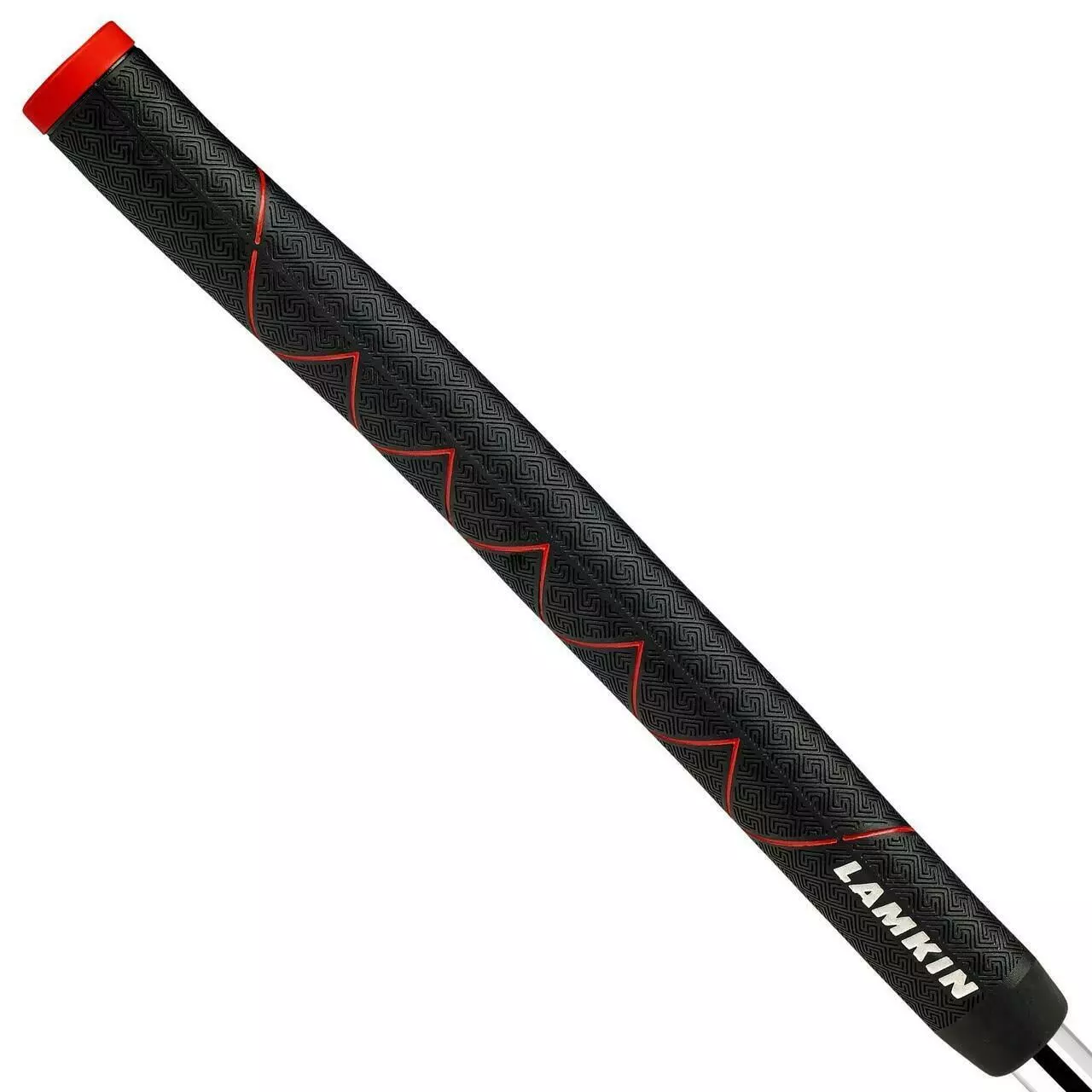 Lamkin Sink Fit Straight Putter Grip - Black, Red and White - Image 3