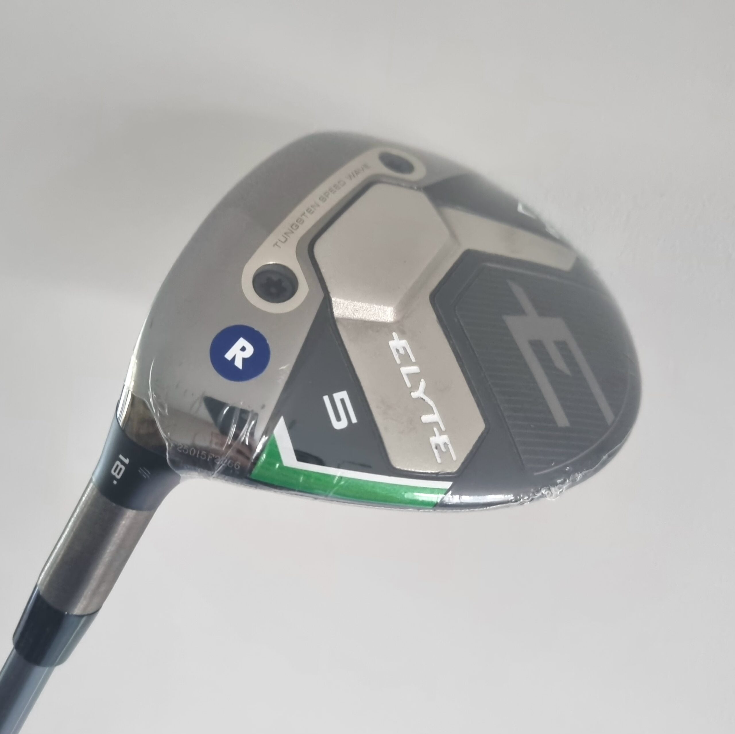 Callaway Elyte 18° LEFT HAND #5 Wood Fairway Club - Denali 60 Regular Stiff Flex Shaft