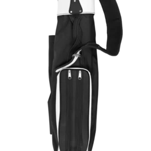 Alternative view of Original Jones Golf Single Strap Golf Bag Black/White Vinyl