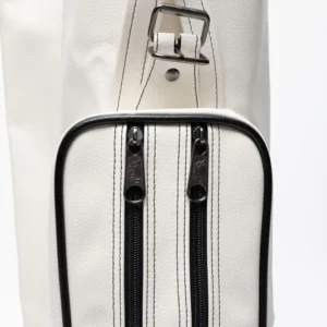 Alternative view of Original Jones Stripeshow Single Strap Golf Bag - White