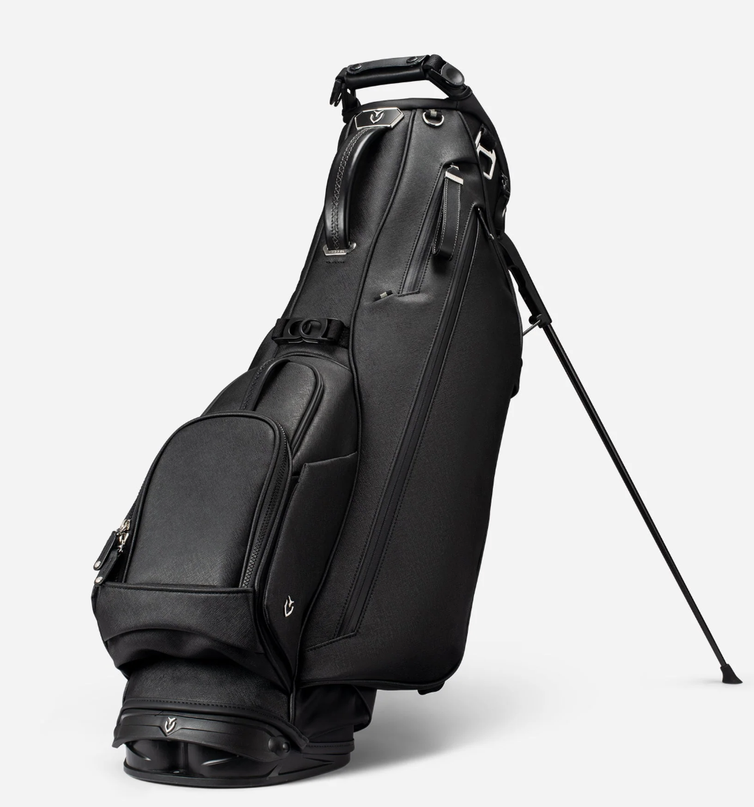 Vessel Lux Stand Crosshatch Black 4 Way Stand Bag