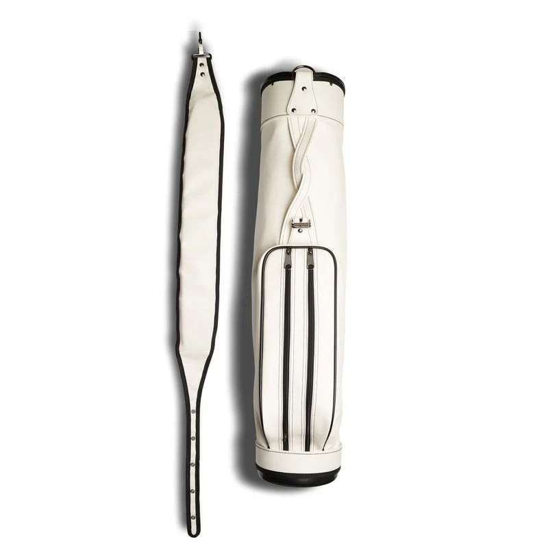Original Jones Stripeshow Single Strap Golf Bag - White