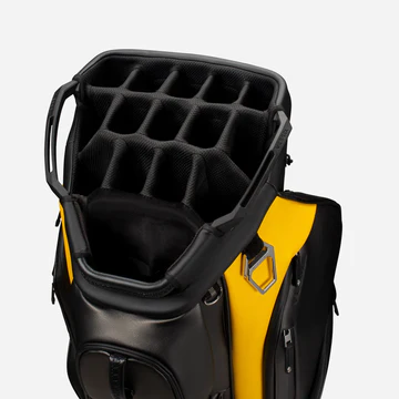 Vessel Lux Pro Cart Black/Amber 15 Way Cart Bag - Image 4