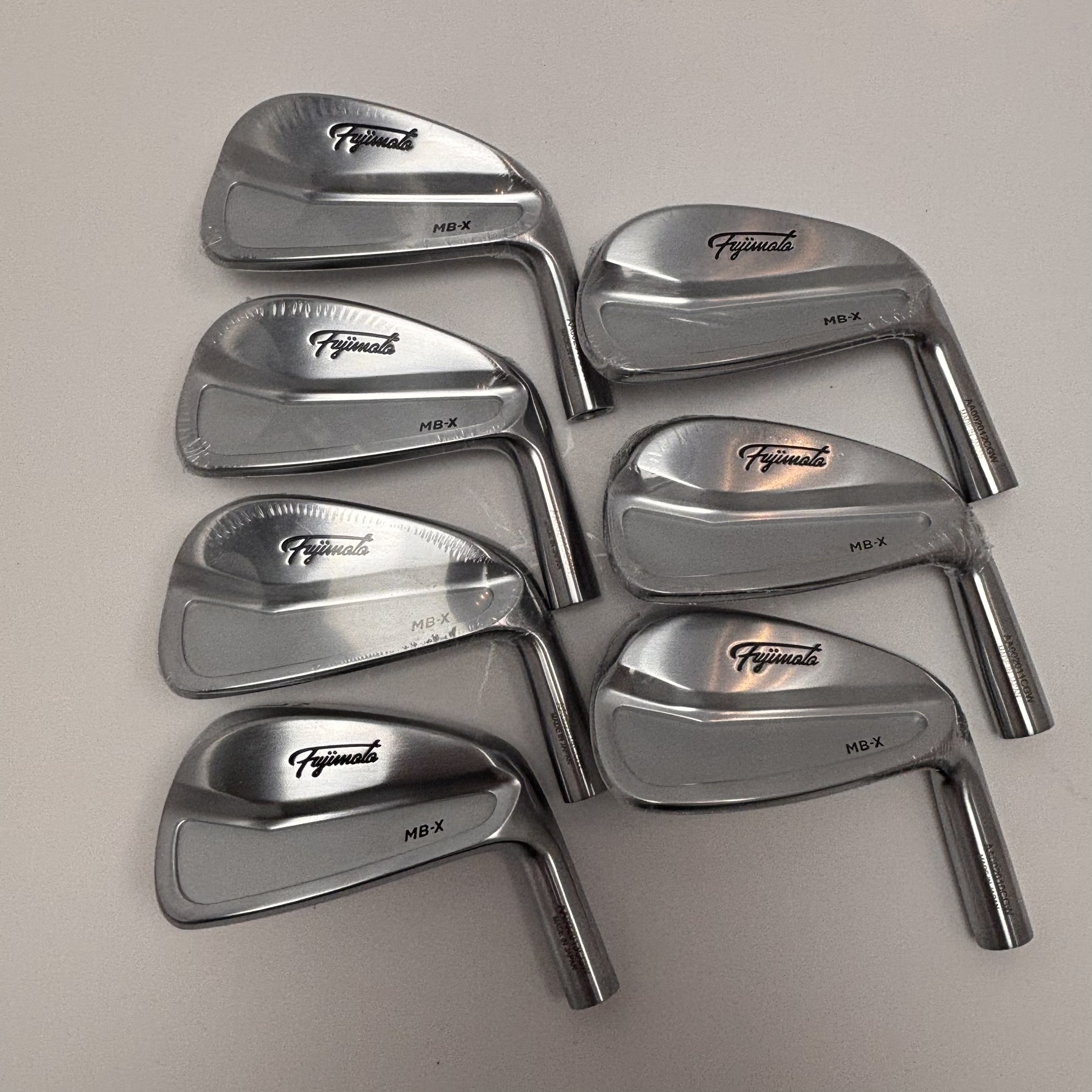 Fujimoto FT-2 MBX Chrome Iron Set 4-PW (7 Clubs) - Choose Shaft and Flex - Image 9