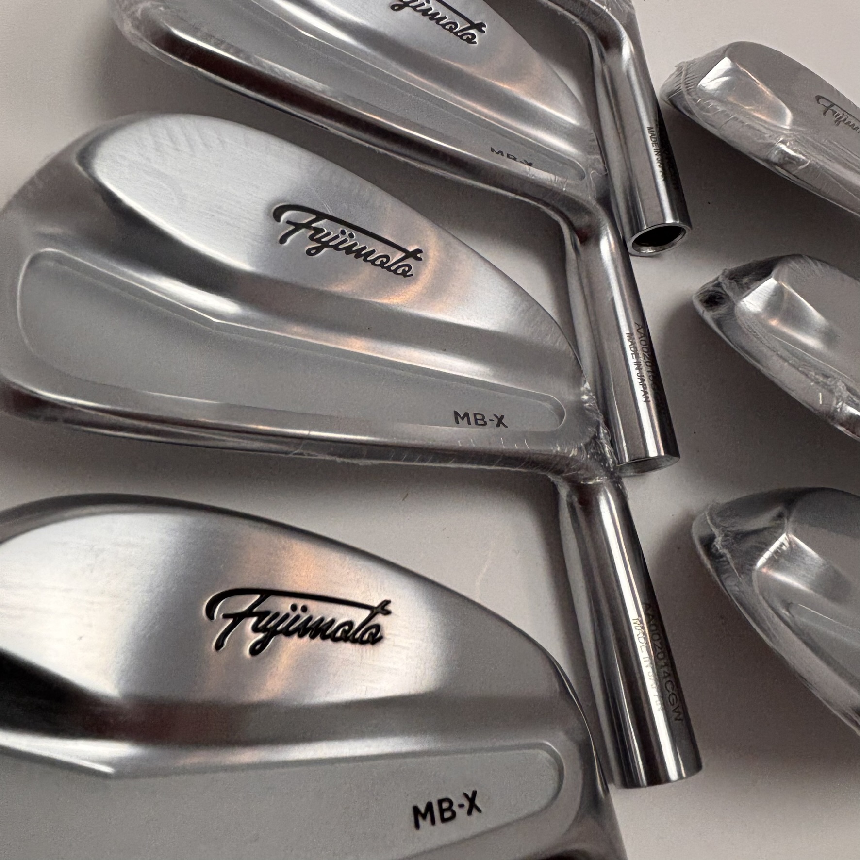 Fujimoto FT-2 MBX Chrome Iron Set 4-PW (7 Clubs) - Choose Shaft and Flex