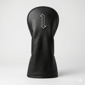 Vessel Leather #1 Driver Head Cover - Black