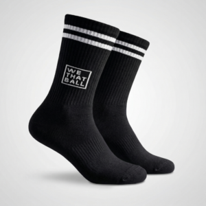 Alternative view of We That Ball - Heavyweight Sweat Socks White Or Black