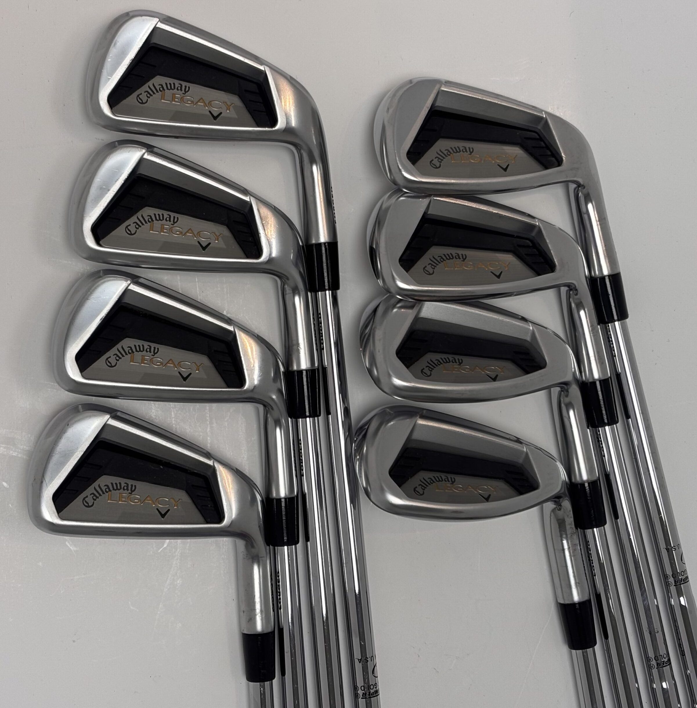 Callaway Legacy 2010 #4 - P,A,Iron Set - DG Superlite X100 Shafts - Image 2