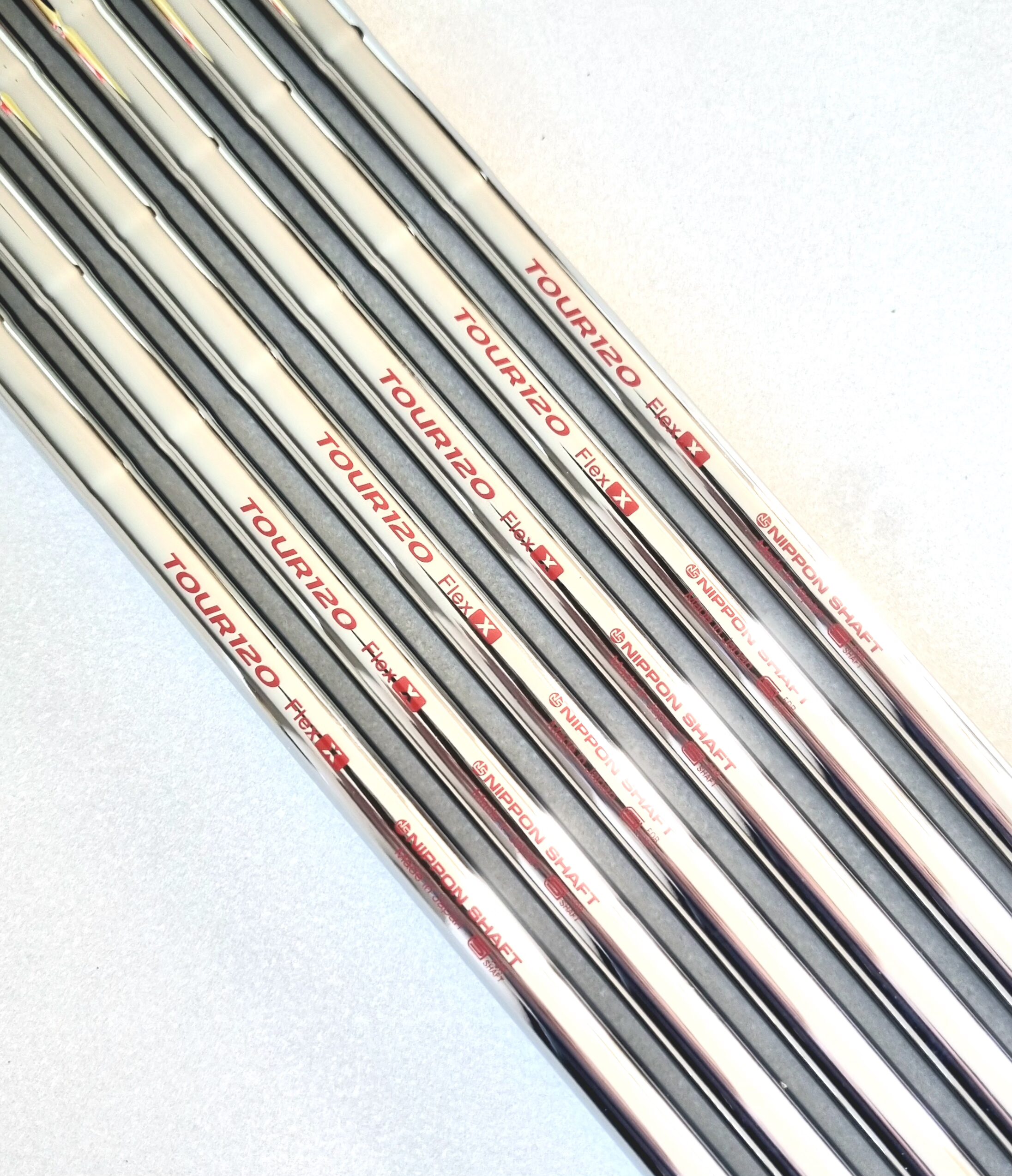Nippon N.S.Pro Modus 3 Tour 120 #5-P/W X-Stiff Flex Iron Set - (Set of 6) Pulled - Image 3