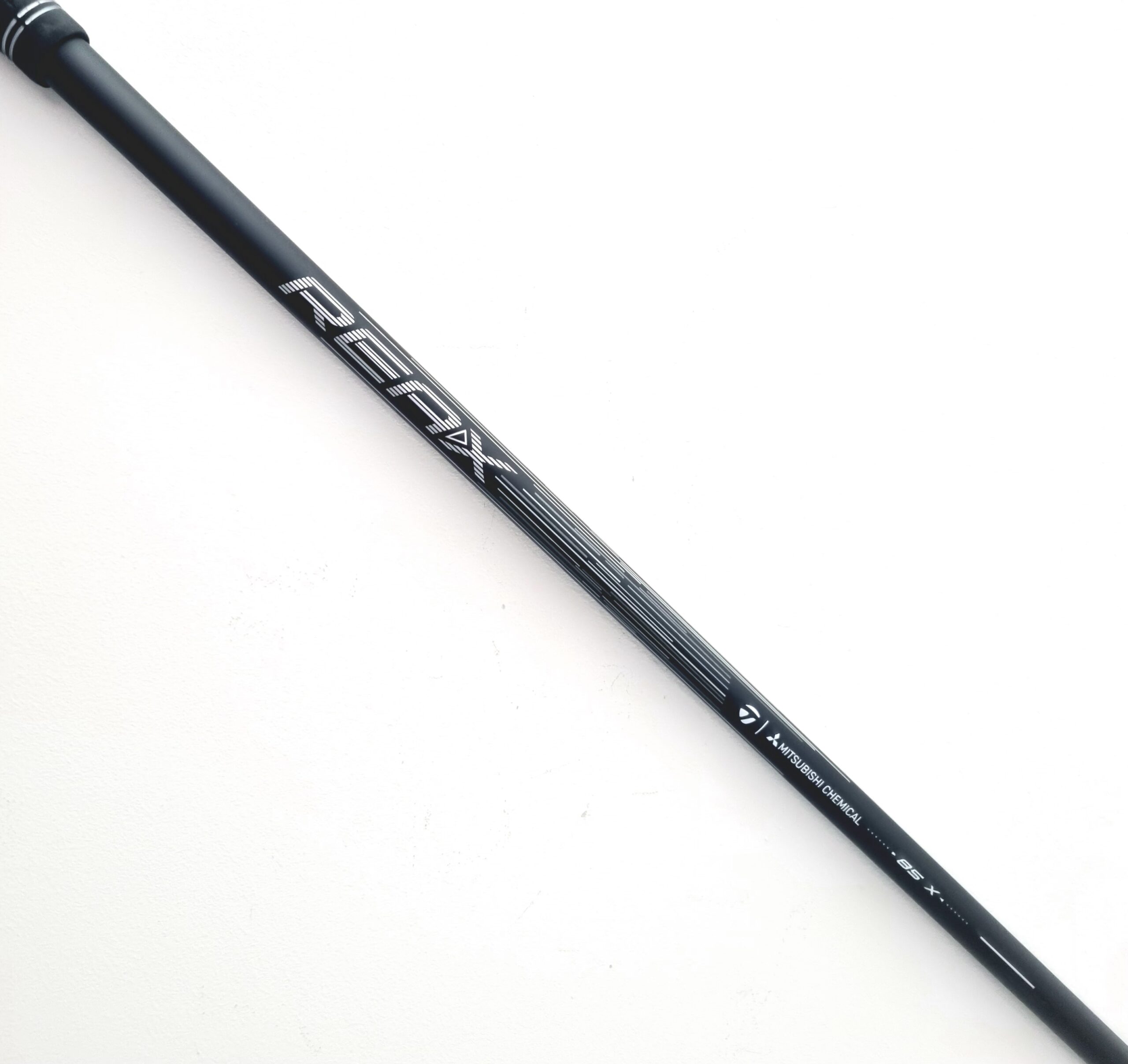 Mitsubishi REAX Black 85 X-Stiff Flex Hybrid Golf Shaft - TaylorMade Adapter