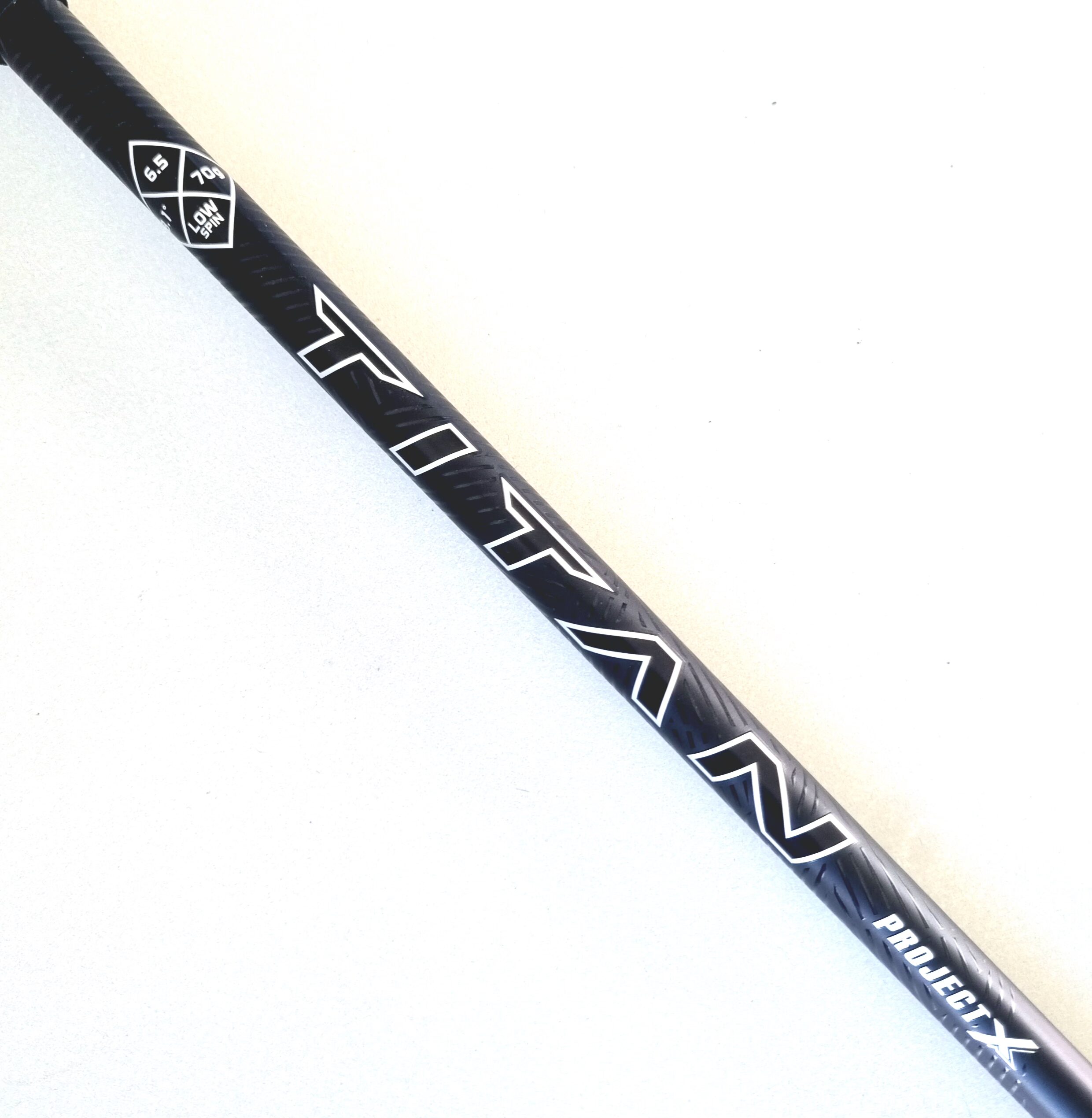 Project X Titan Black 70 X-Stiff #5 Fairway Wood Golf Shaft - Titlesist Adapter