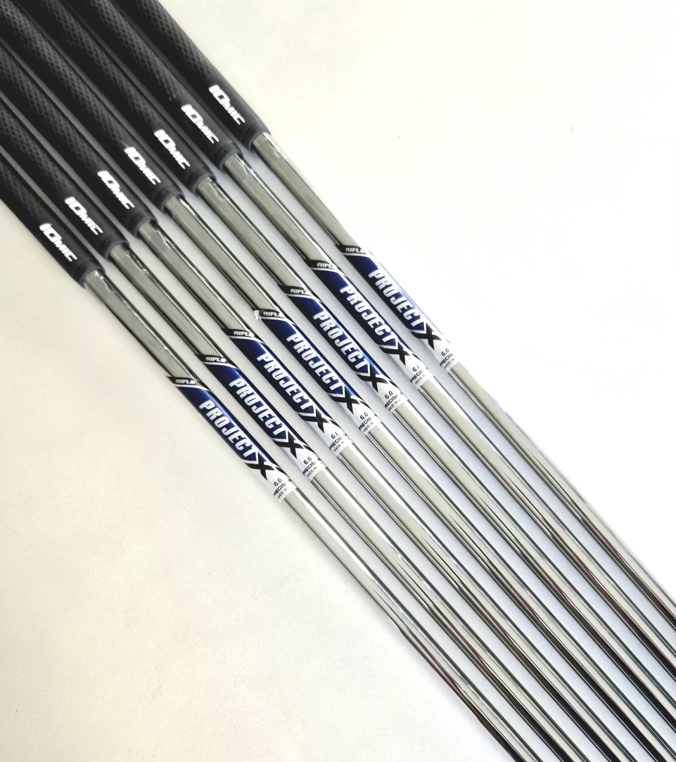 Project X Rifle 6.0 Precision Stiff Flex Iron Shaft Golf set #4-P/W - (Set of 7) Pulled - Image 2