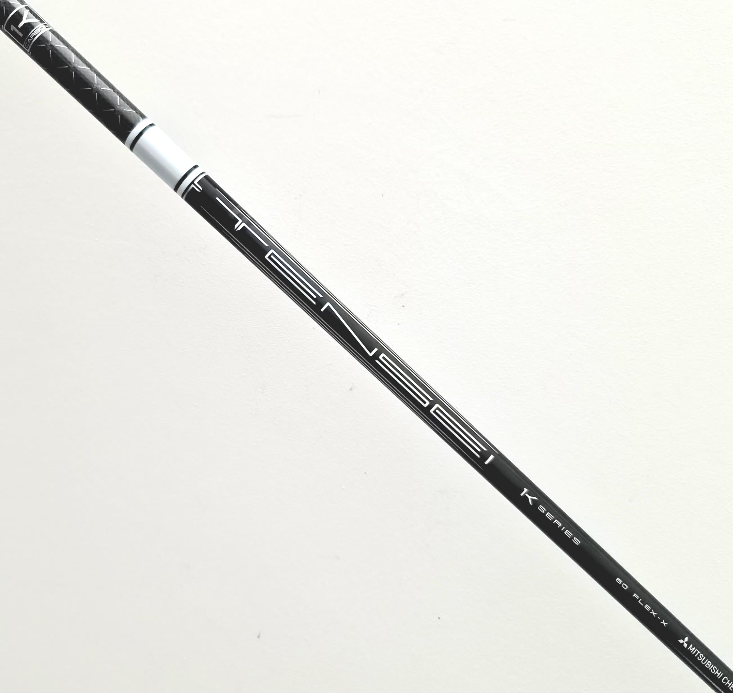 Mitsubishi Tensei 1K Series White 60 X-Stiff Flex Driver Golf Shaft- Ping Adapter
