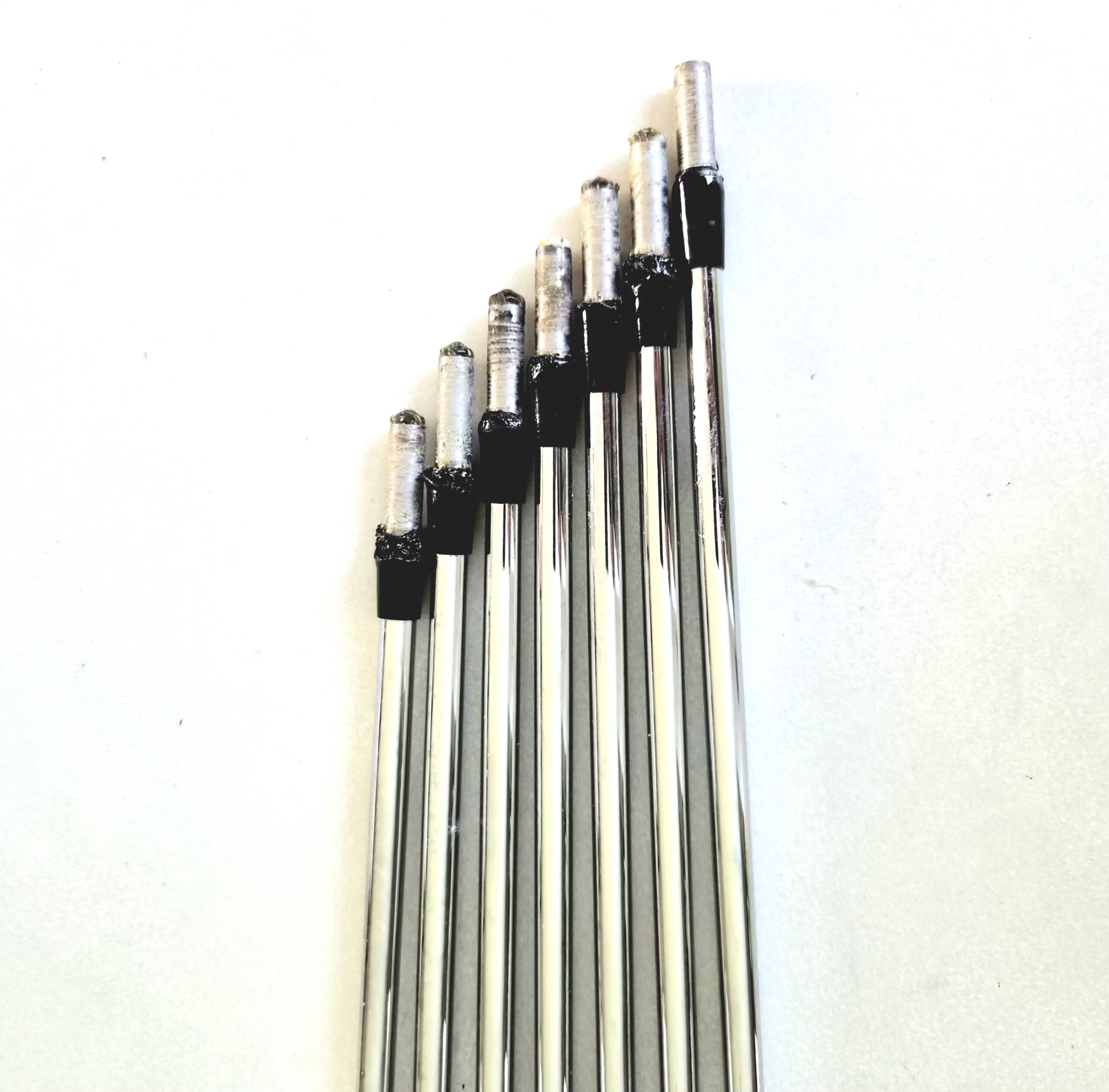 Nippon N.S.Pro Modus 3 Tour 115 #4-P/W Stiff Flex Iron Golf Shafts - (Set of 7) Pulled - Image 4