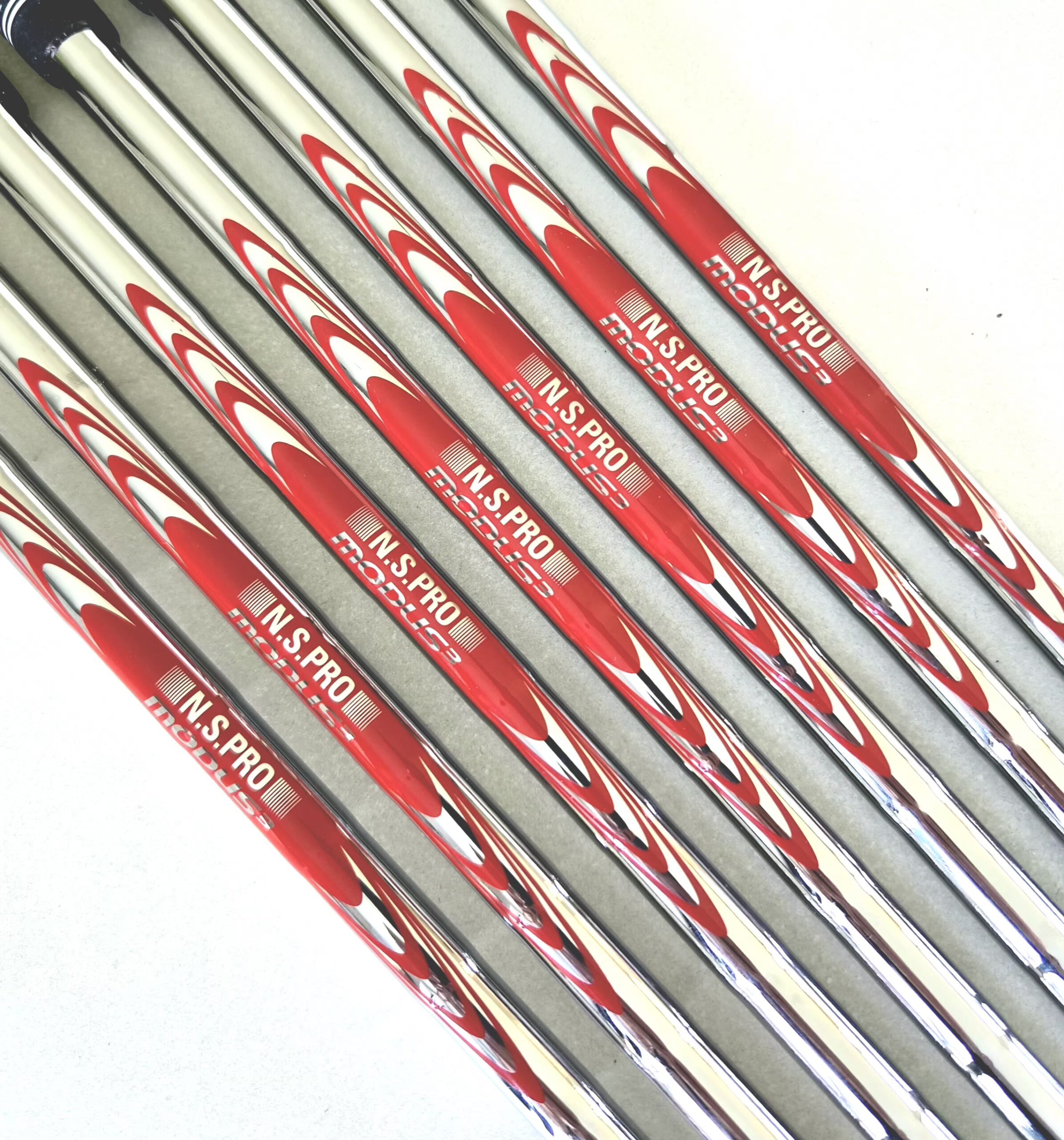 Nippon N.S.Pro Modus 3 Tour 120 #4-P/W Stiff Flex Iron Golf Set - (Set of 7) Pulled - Image 6
