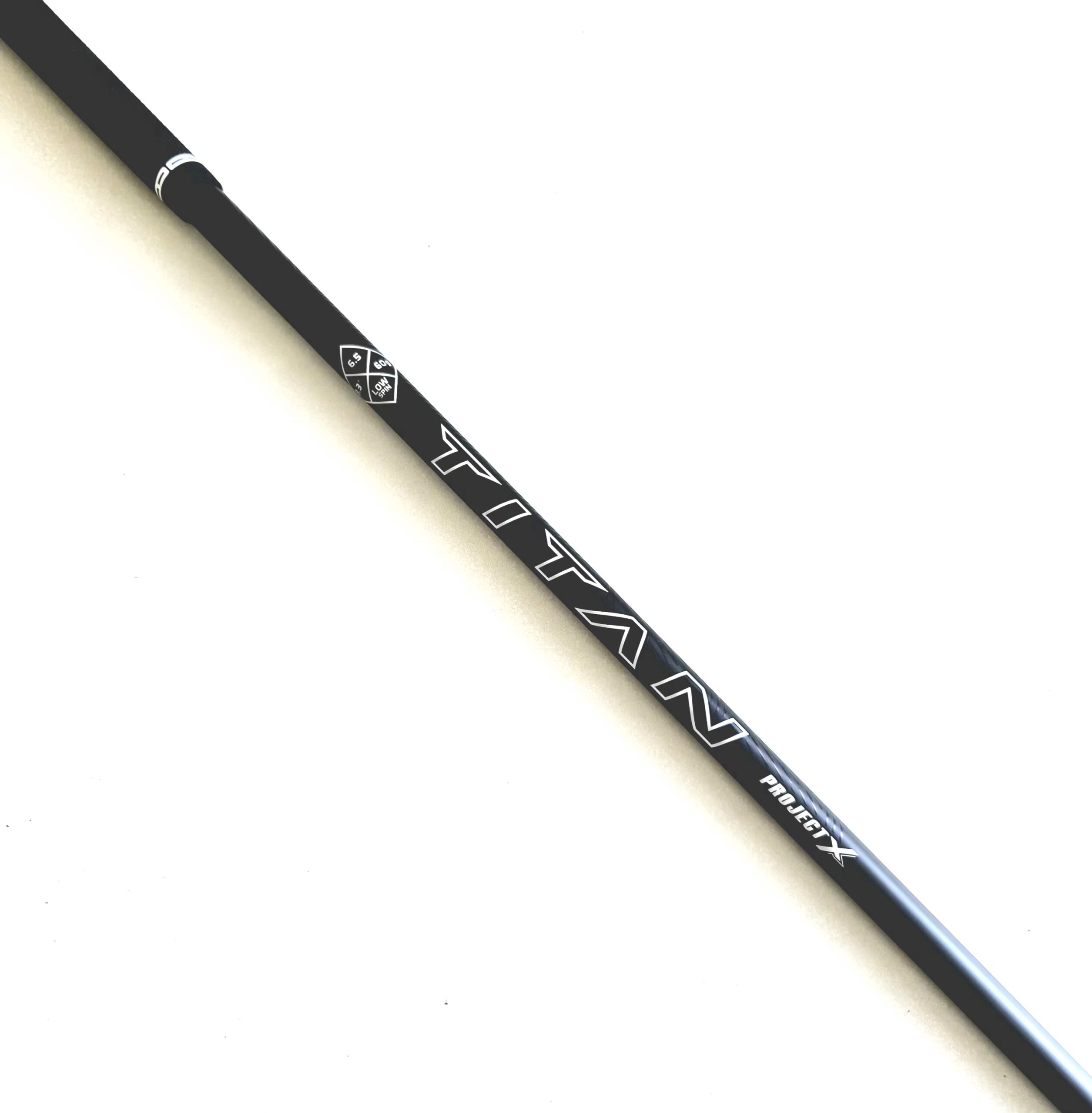 Project X Titan Black 60 X-Stiff Driver Golf Shaft - Titlesist Adapter