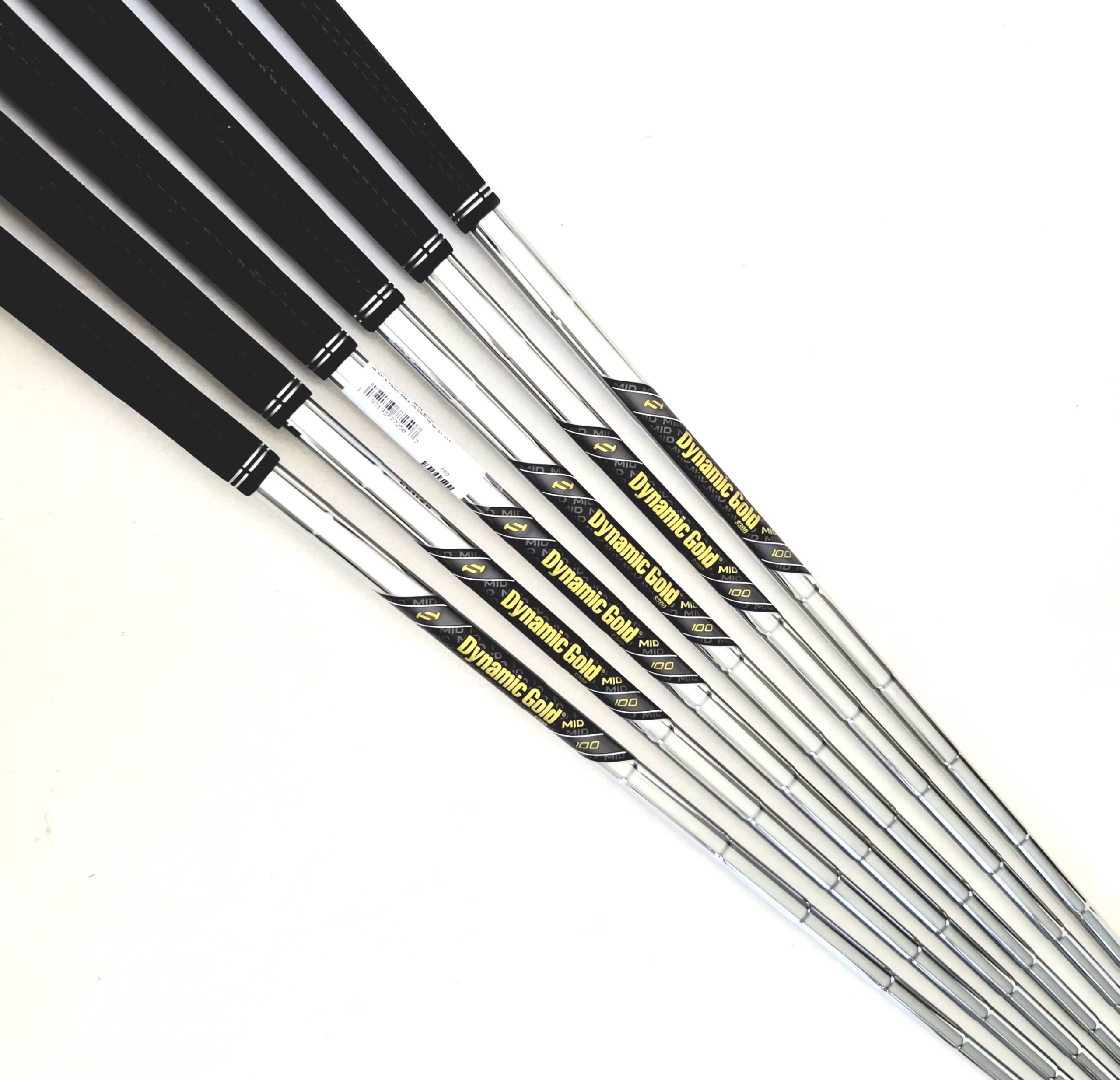True Temper Dynamic Gold Mid 100 S300 Stiff Flex Golf Iron Shaft Set #5-P/W (6 shafts) - Pulled