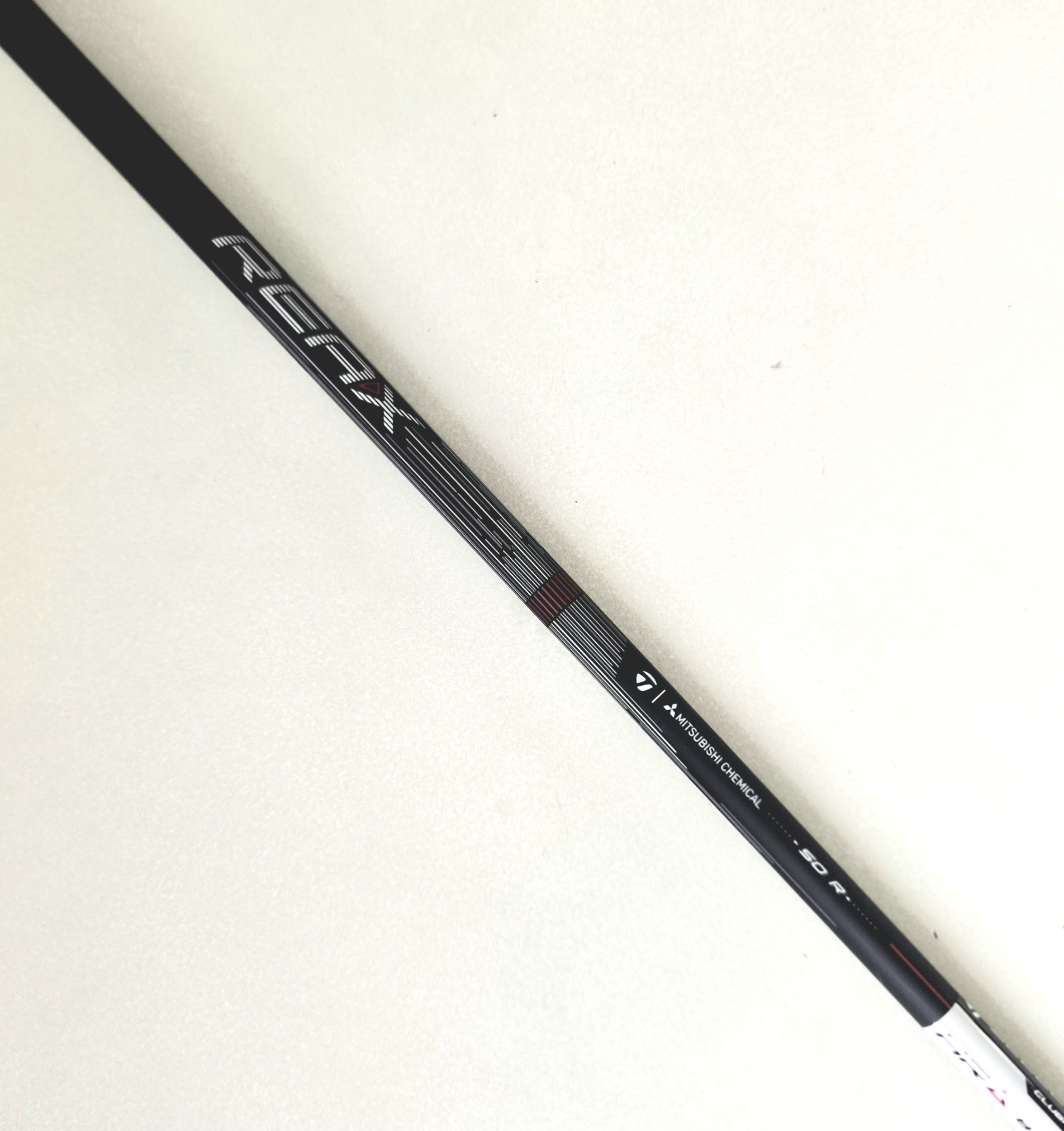 Mitsubishi REAX HR-50 Regular Flex Driver Golf Shaft - TaylorMade Adapter