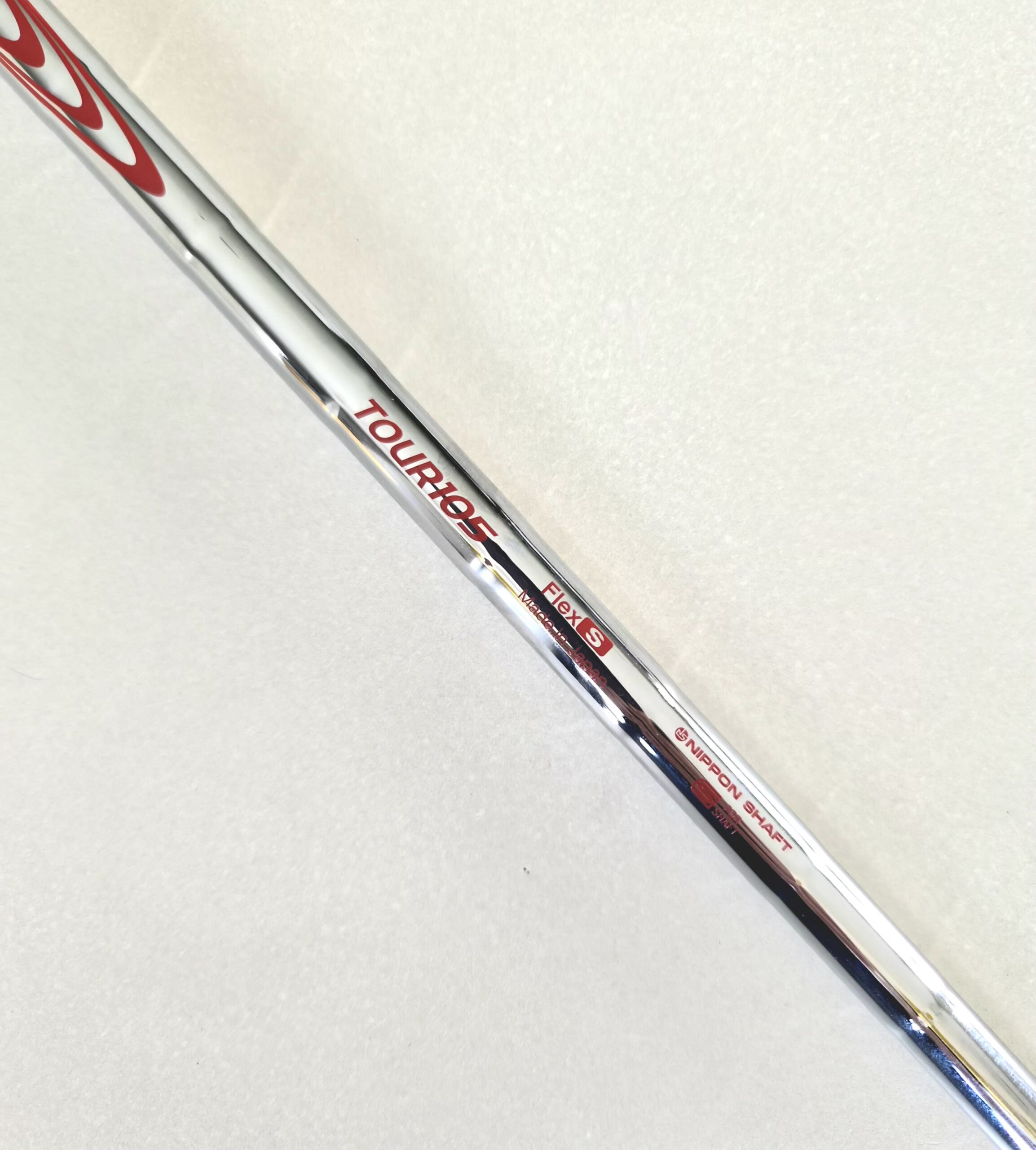 Nippon N.S. Pro Modus 3 Tour 105 Stiff Flex #4 Iron Golf Shaft - Uncut - Image 3