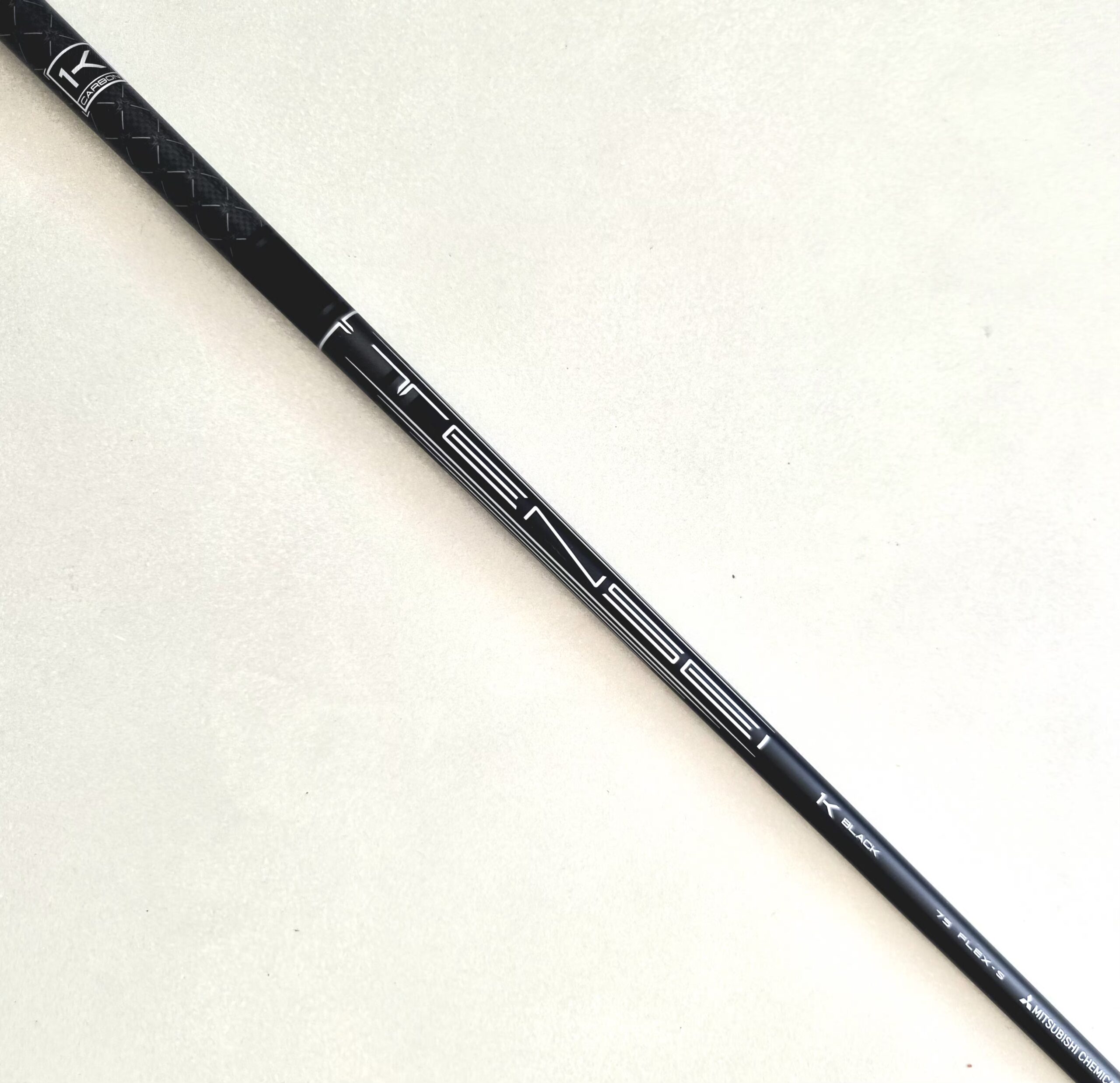Mitsubishi Tensei 1K Black 75 Stiff Flex Fairway Wood Golf Shaft - Choose Adapter