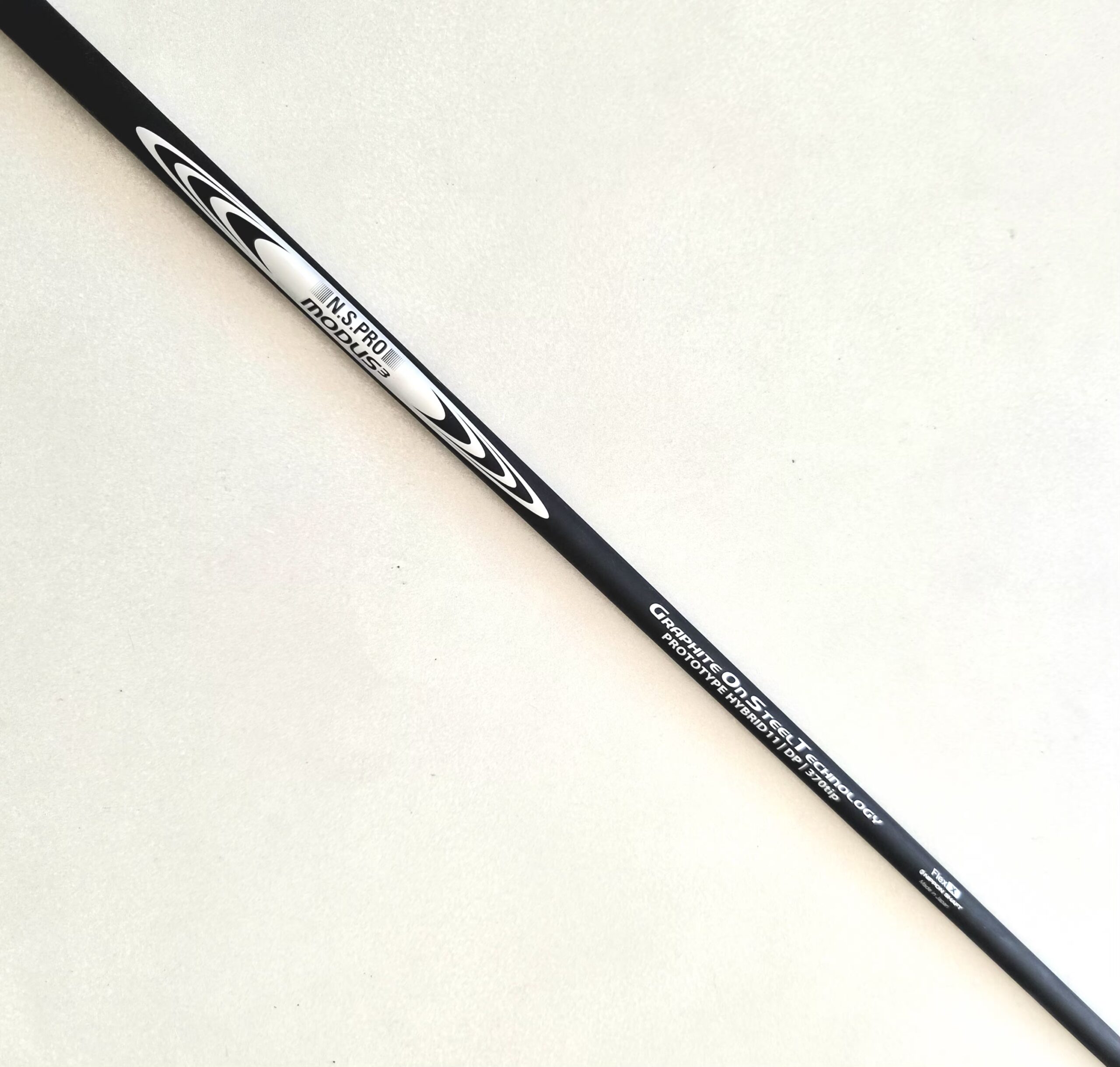 Nippon N.S.Pro Modus 3 Prototype Hybrid 11 DP X-Stiff Flex Golf Shaft - Choose Adapter