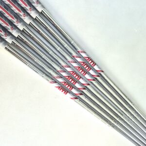 True Temper AMT S300 Red Stiff Flex Iron Shaft Golf Set 4-P/W (Set of 7) - Professionally Pulled