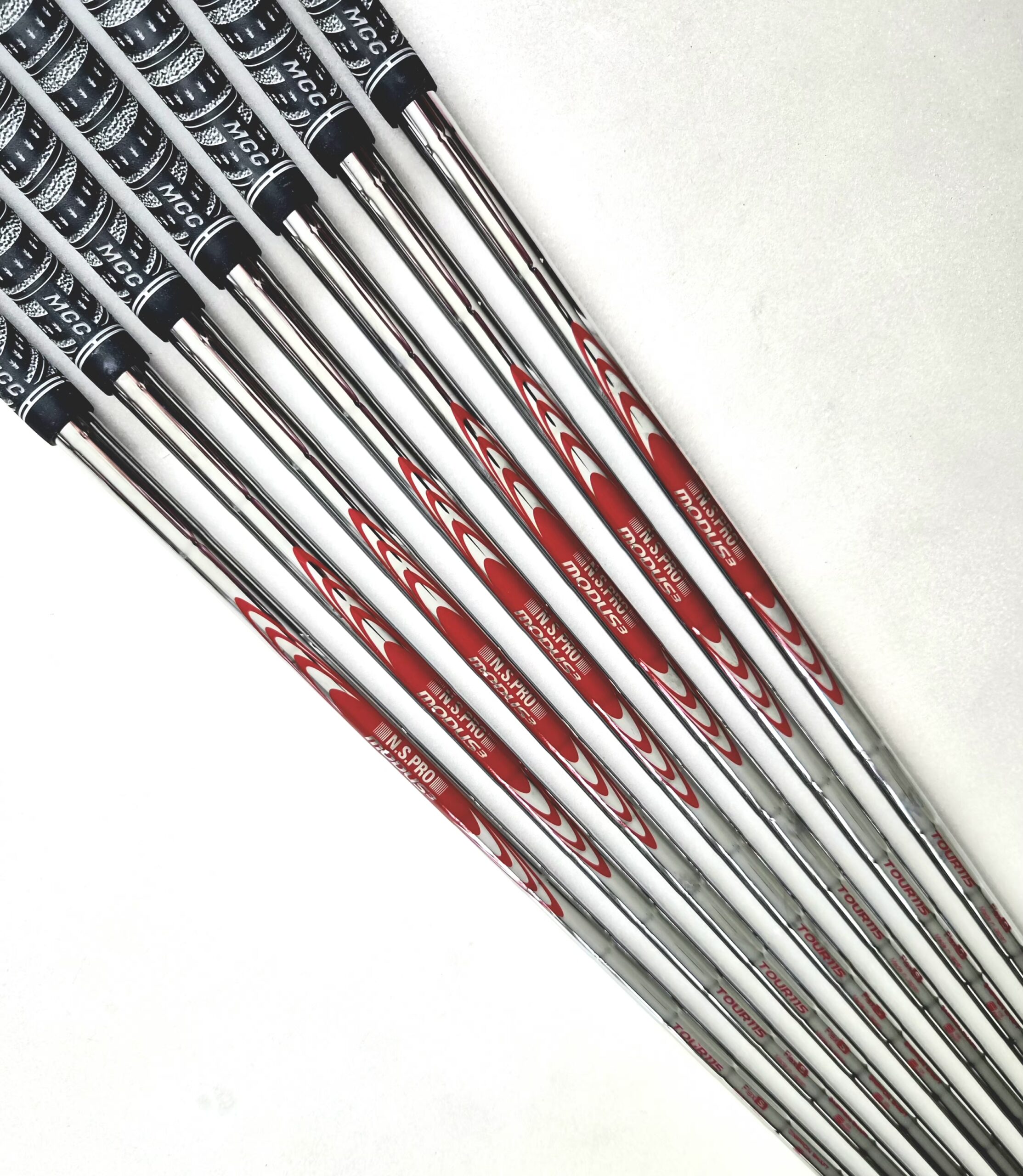 Nippon N.S.Pro Modus 3 Tour 115 #4-P/W Stiff Flex Iron Golf Shafts - (Set of 7) Professionally Pulled