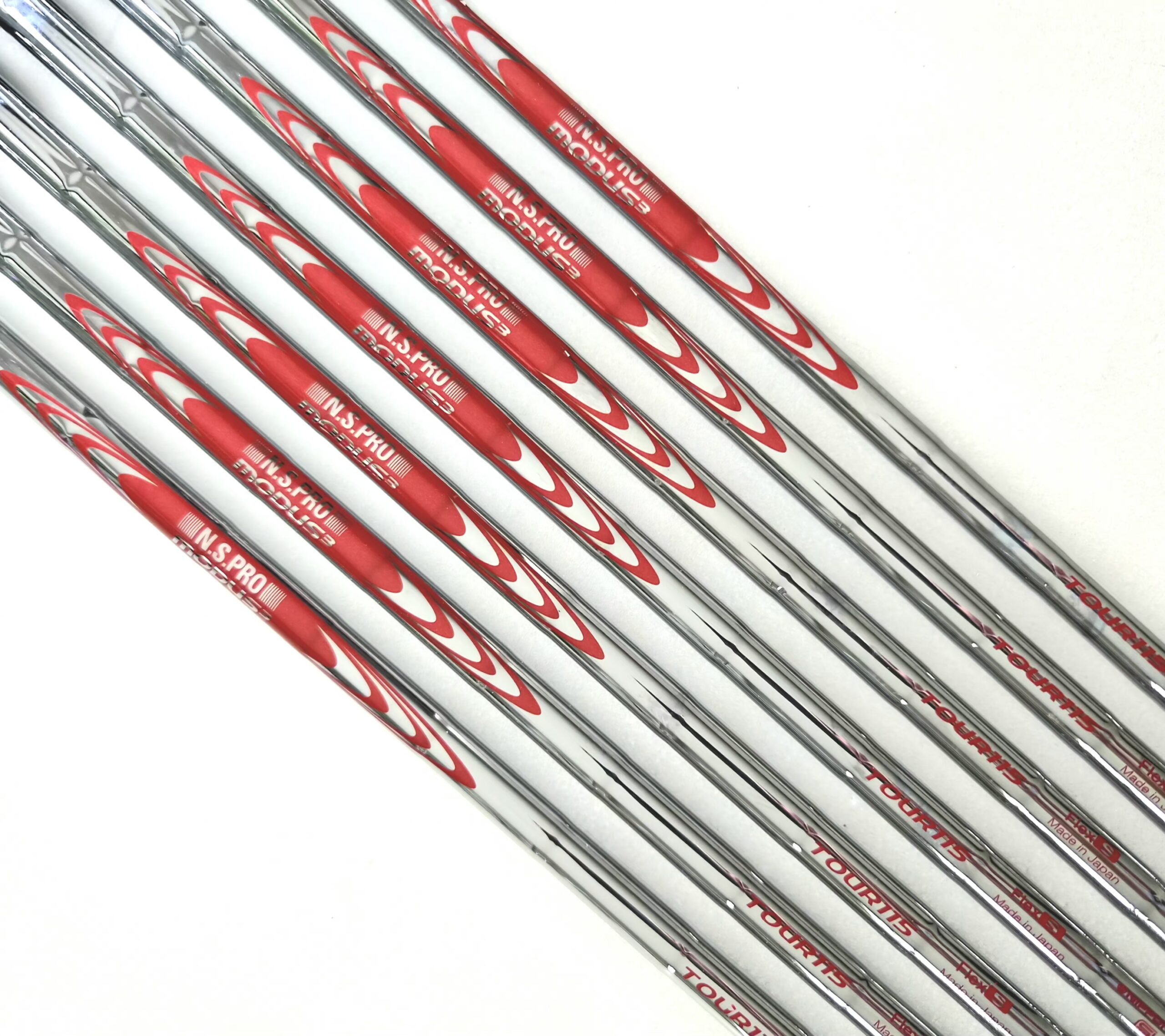 Nippon N.S.Pro Modus 3 Tour 115 #4-P/W Stiff Flex Iron Golf Shafts - (Set of 7) Professionally Pulled - Image 3