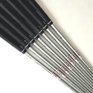 Alternative view of KBS $-Taper 130 X-Stiff Flex Golf Iron Shaft Set #4-P/W (7 shafts) - Professionally Pulled