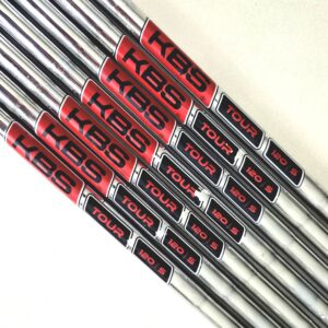 Alternative view of KBS Tour 120 Stiff Flex Golf Iron Shaft Set #4-P/W (7 shafts) - Professionally Pulled